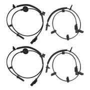 4PCS Front&Rear Side ABS Wheel Speed Sensor For Chevy Traverse 3.6L 2009-2017