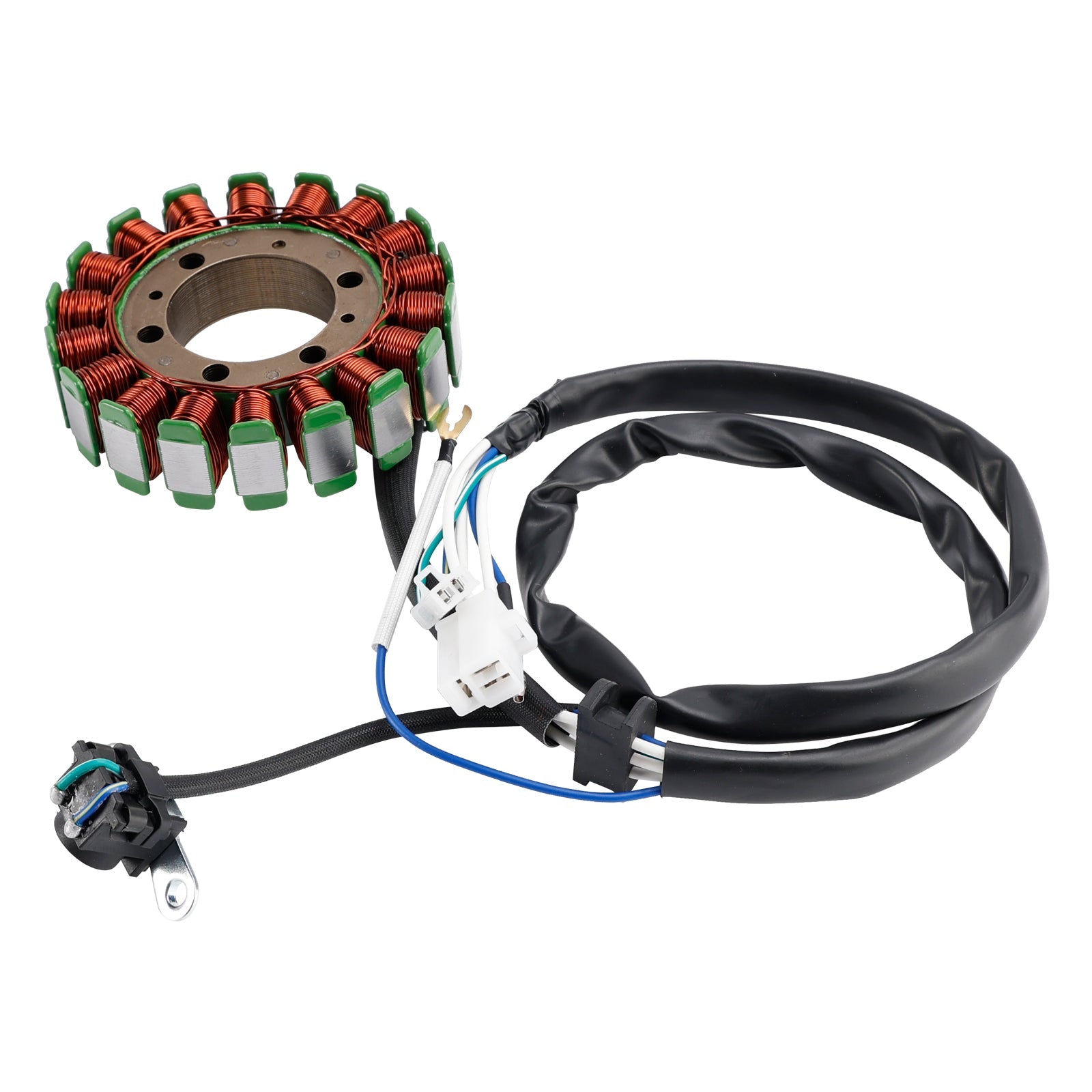 1990 Yamaha XT600EAC 18-Pole Magneto Generator Stator 3TB-81410-00 3TB-81410-01