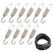 10X Exhaust Spring Set 57MM Turnable For Husqvarna / Gas Gas 250-300cc 2 Stroke