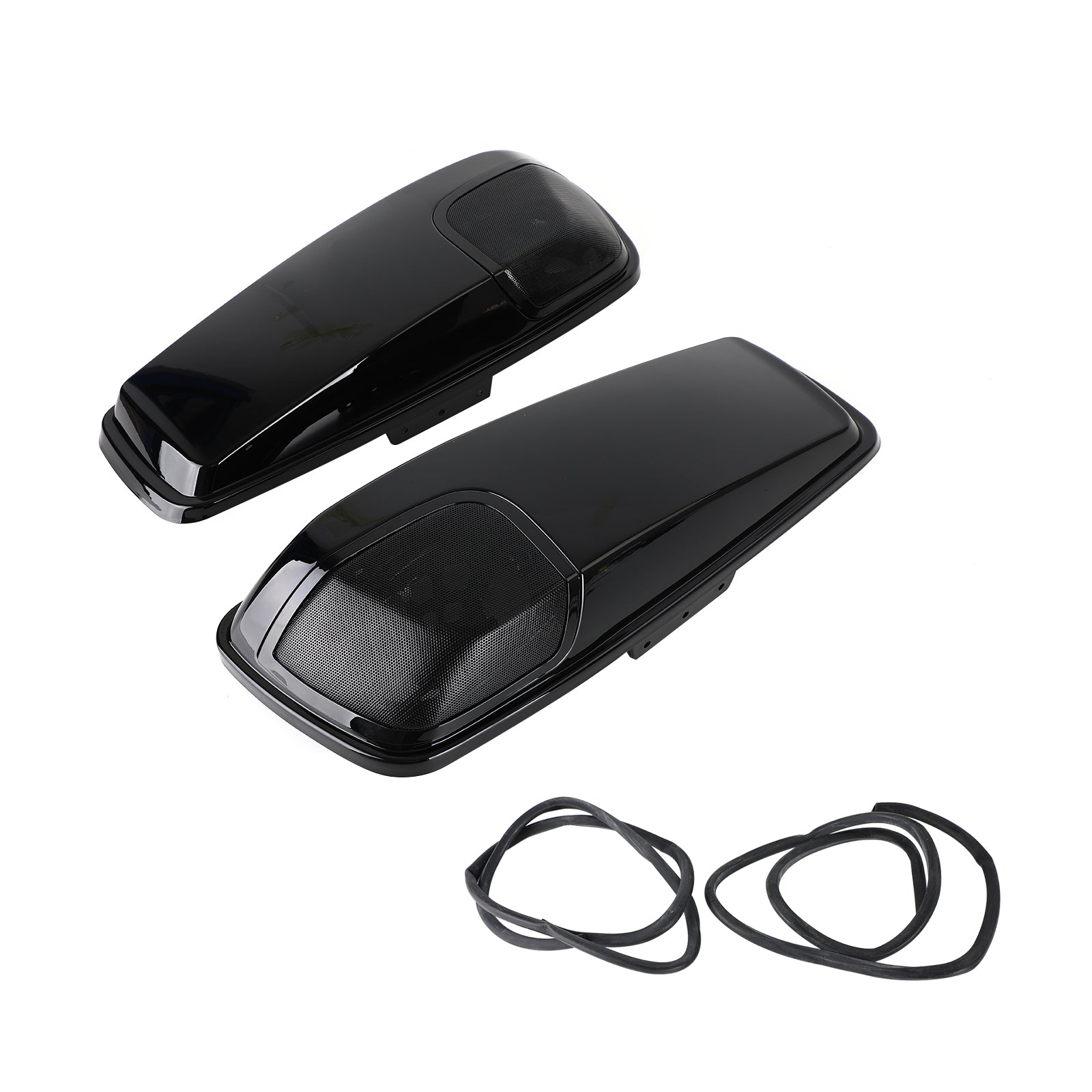 2014-2020 Harley Touring Road Street Glide Hard Saddlebag 5x7" Speaker Lids