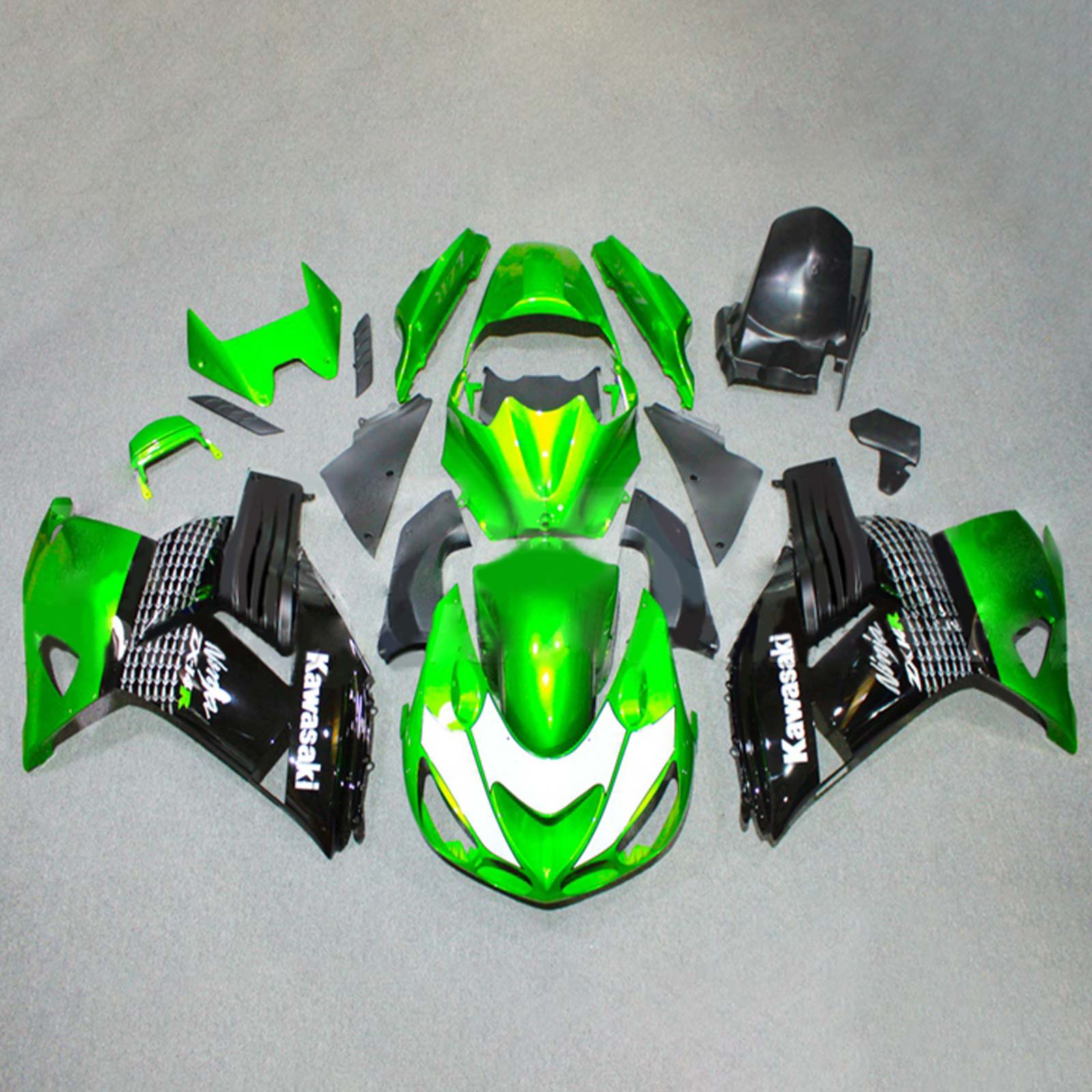 2006-2011 Kawasaki ZX14R Fairing Kit Bodywork Plastic ABS