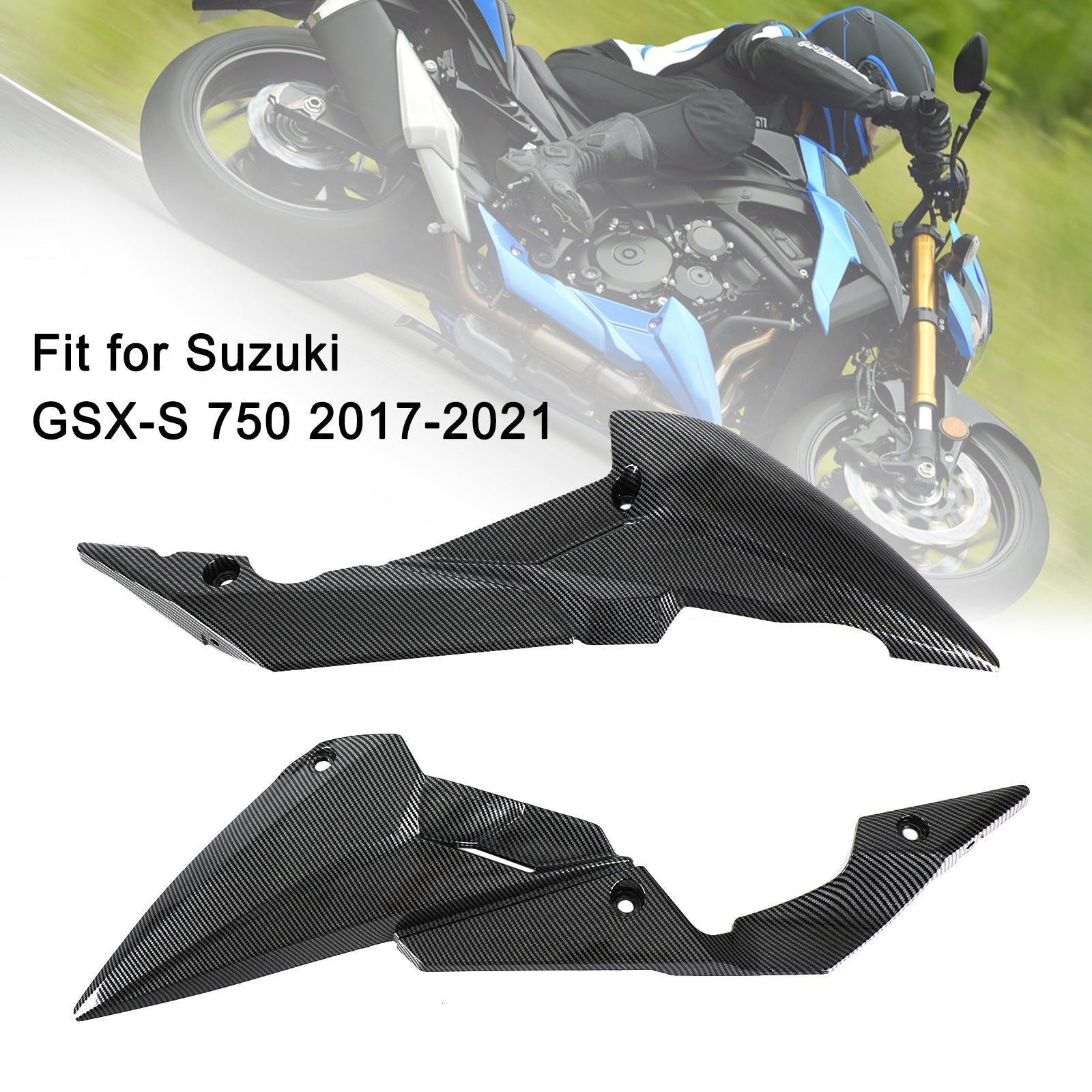 2017-2021 Suzuki GSXS GSX-S750 Lower Bottom Oil Belly Pan Guard Fairing