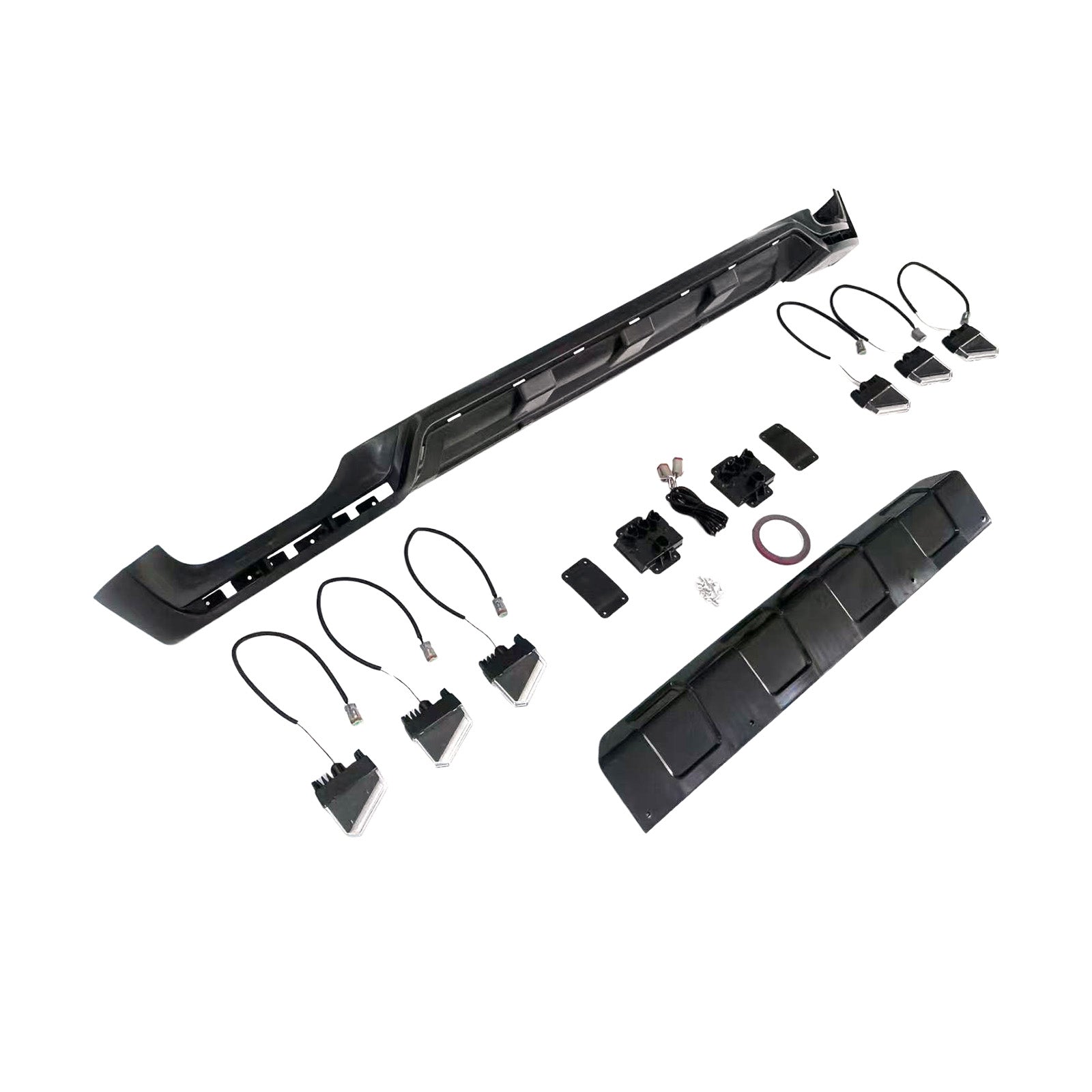 Front Bumper Diffuser Lip Fit Mercedes Benz G-Class W465 G450 G500 2025+ PP