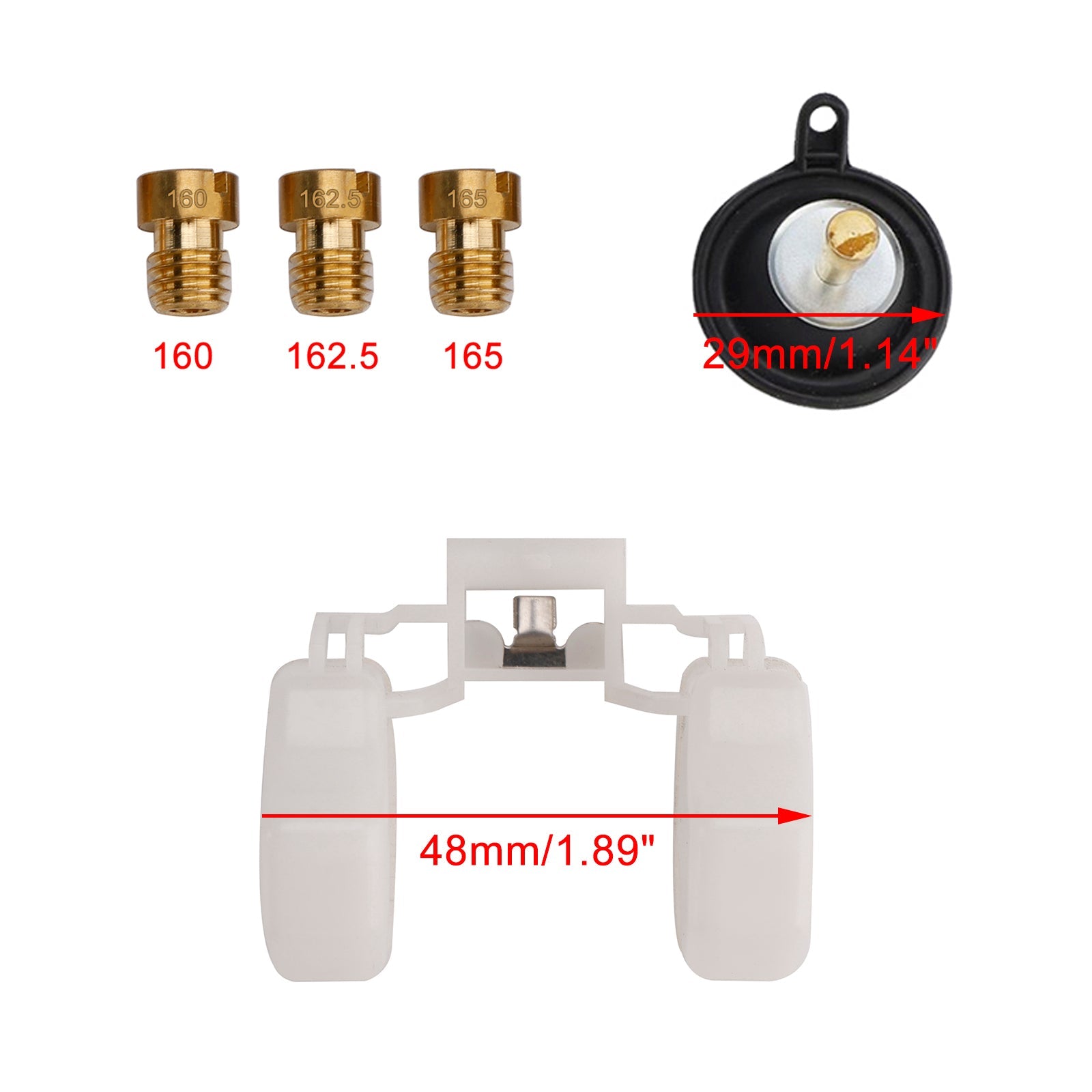 Carburetor Rebuild Repair Kit fit for Yamaha SR400 SR500 1992-2000