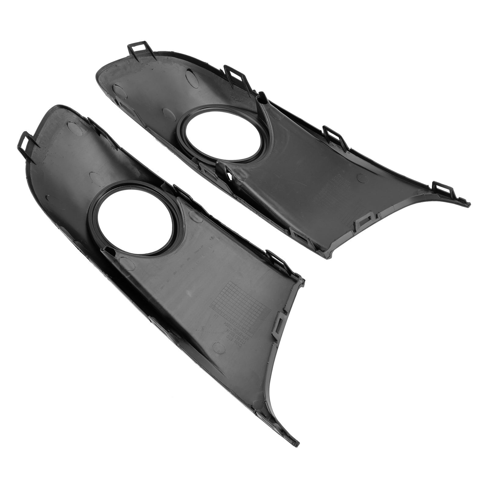 2011-2015 Volkswagen VW Caddy Touran 2PCS Bumper Fog Light Lamp Trim Covers Grill Chrome