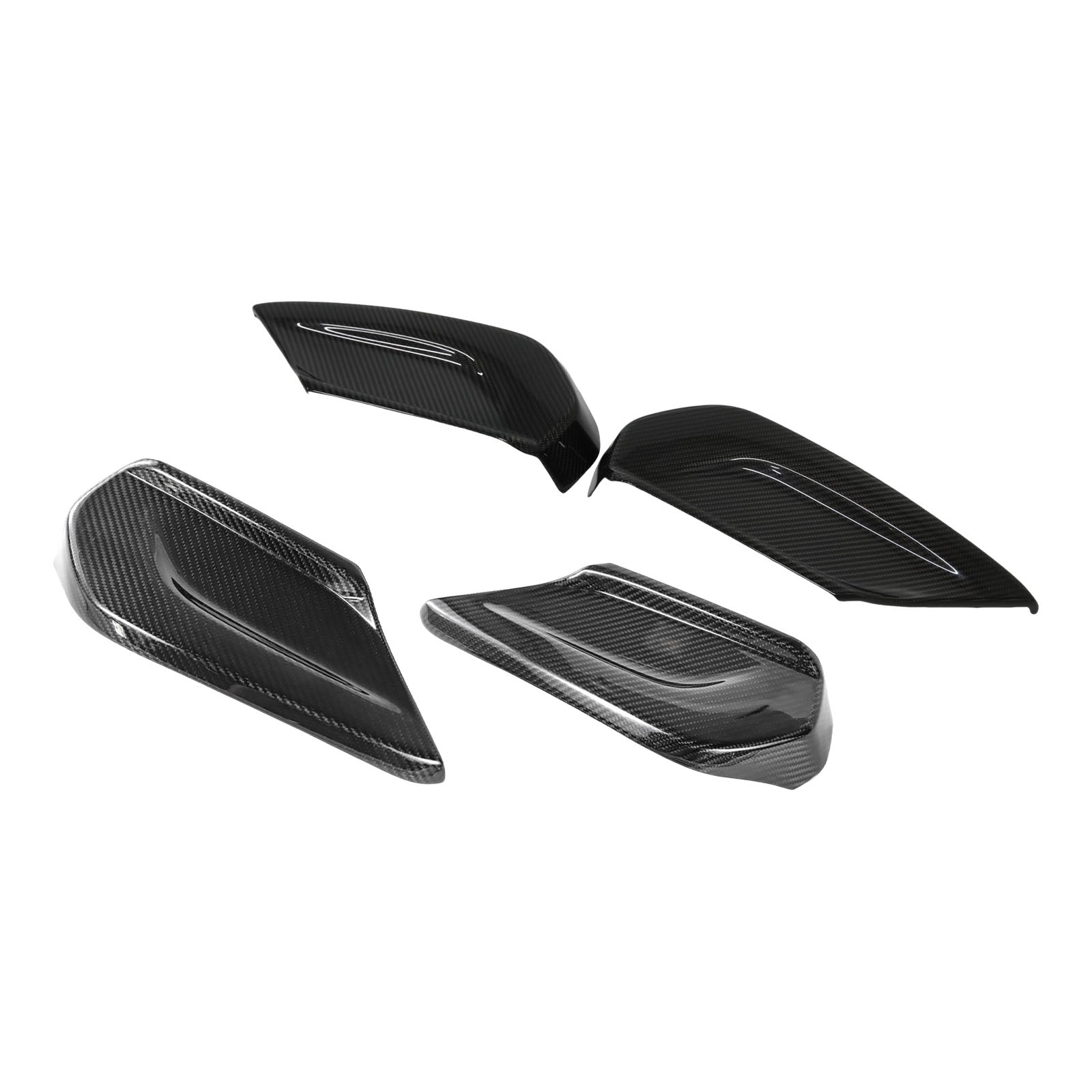 2019-2026 Fit Mercedes Benz W464 W465 Carbon Fiber Seat Side Panel Cover Trim