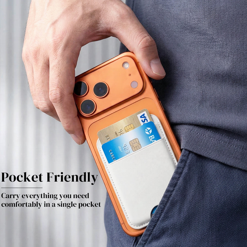 Magnetic Card Holder MagSafe Wallet RFID Protection for iPhone 17/16/15/14/13/12
