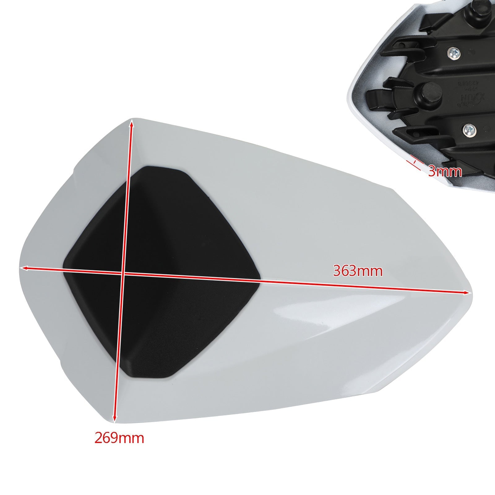 2018-2021 Triumph Speed Triple RS 1050 Rear Tail Seat Fairing Cowl Cover Generic