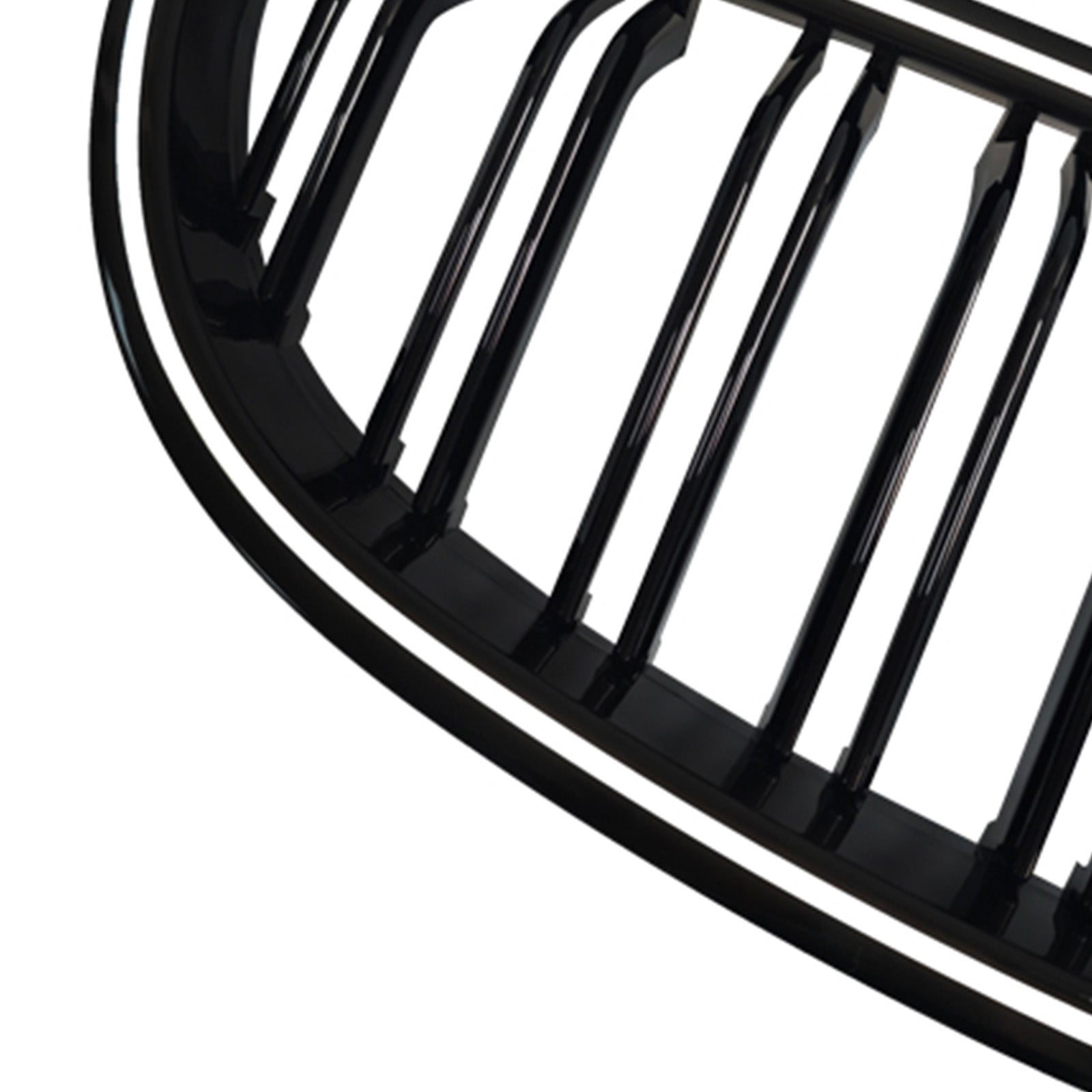 2004-2009 For BMW 5 Series Touring E61 520d 525d 530d 535d2PCS Glossy Black Front Sport Kidney Grille