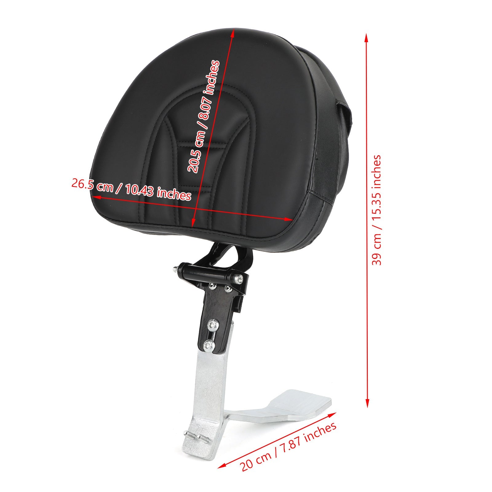 2010-2011 Can-Am Spyder RT Roadster SE5 Audio Convenience ATV Driver Backrest