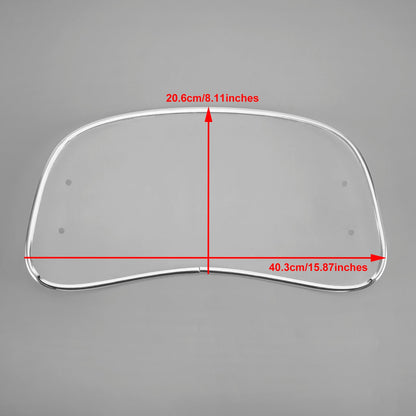 Universal ABS Motorcycle Front Windscreen Windshield fit for Most of motorcycle