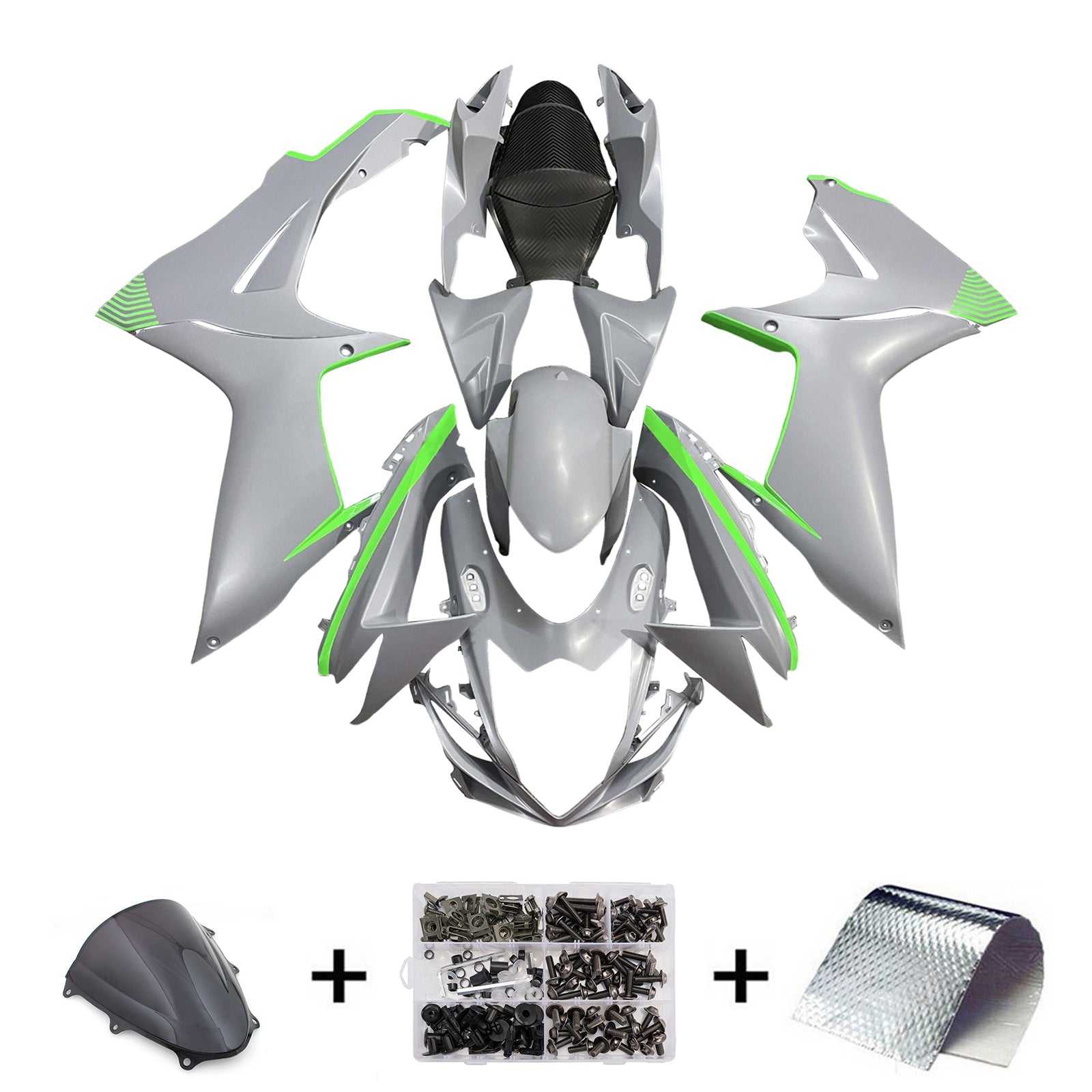 Injection Fairing Kit Bodywork Plastic ABS For Suzuki GSXR 600/750 2011-2025 K11
