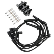2004 Ford F-150 Heritage V6 4.2L Ignition Coil+6 Spark plug+6 Wire FD498 5F2Z-12029-AD 1F2118100