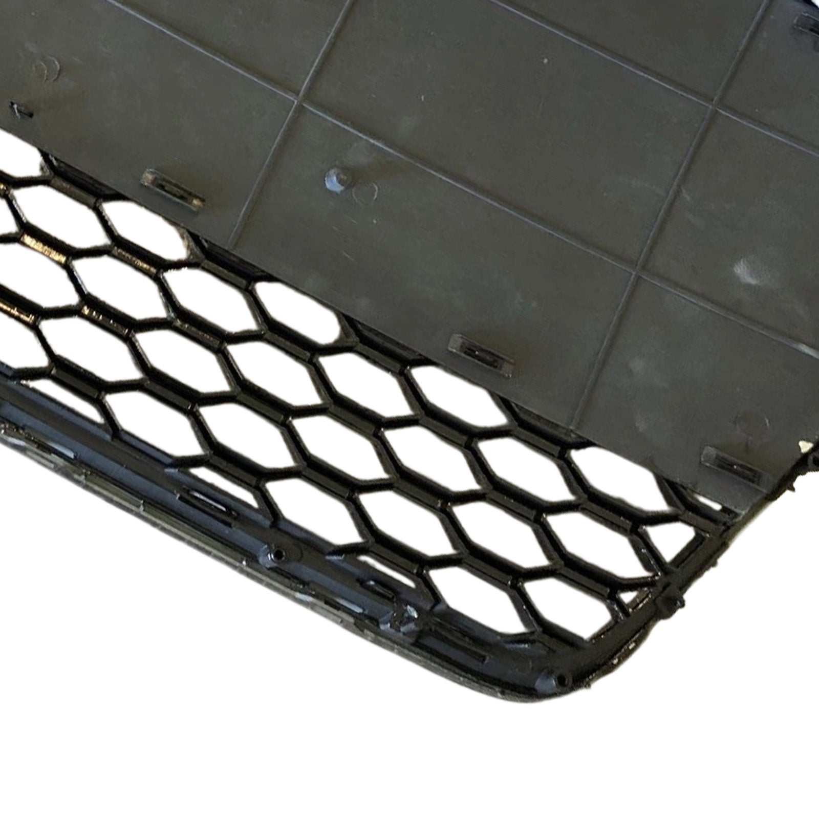 2015 For Audi R8 Front Henycomb Bumper Grille Grill Gloss Black