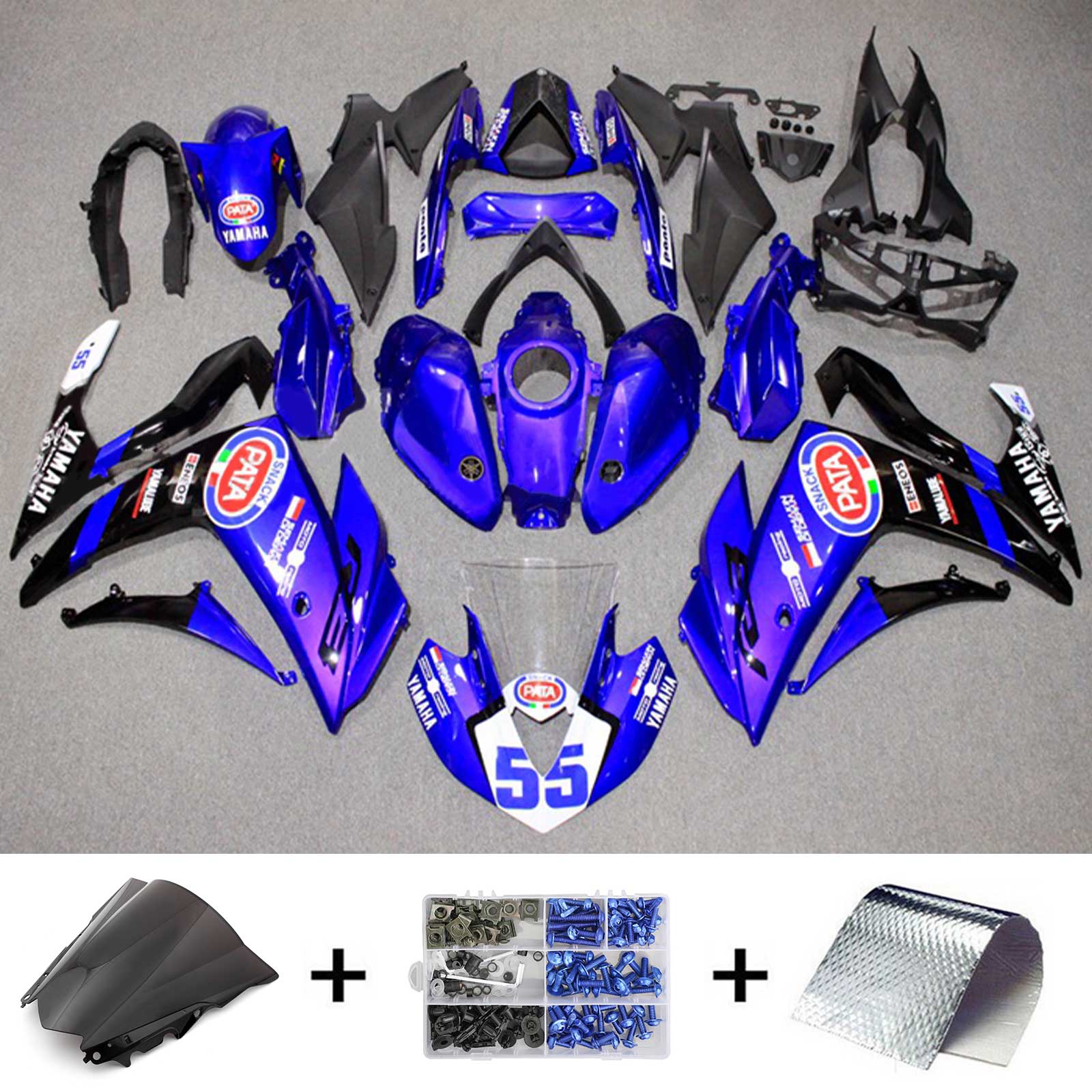 2014-2018 Yamaha YZF-R3 2015-2017 R25 Fairing Kit Generic
