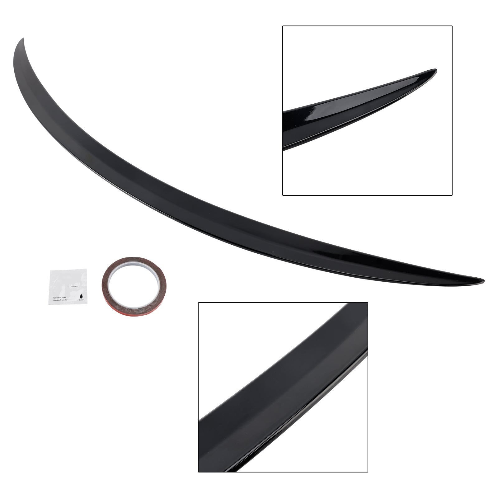 Gloss Black Rear Spoiler For Mercedes-Benz C-Class W206 21-24 C63 Style