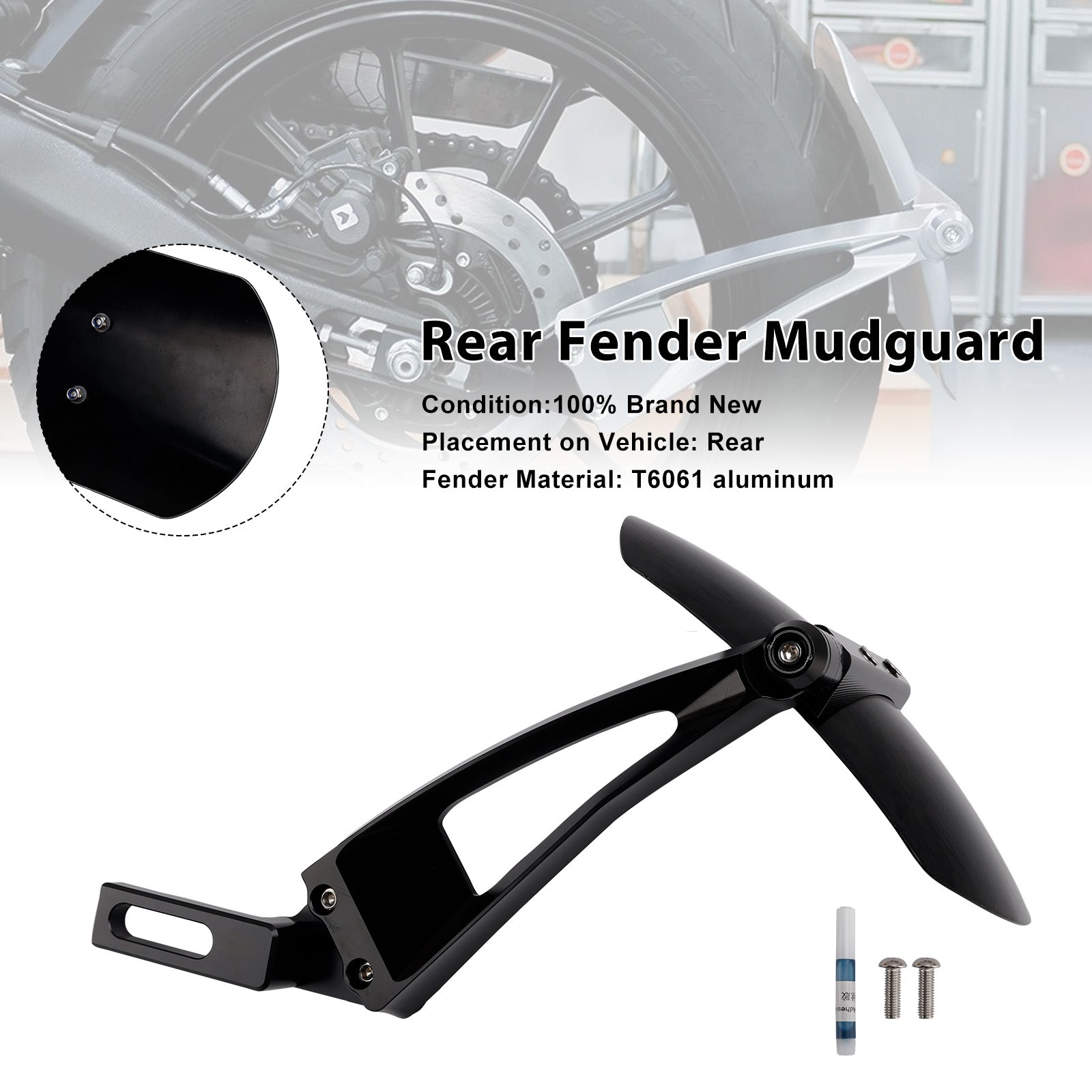 2018-2025 Triumph Speedmaster Rear Wheel Fender Mudguard