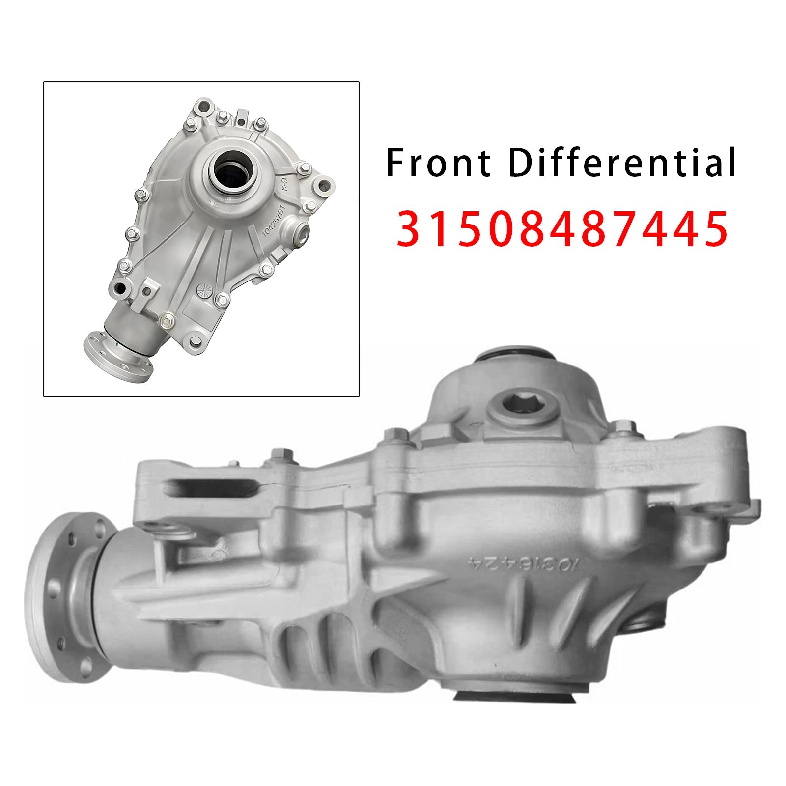 Front Differential Ratio 3.385 31508487445 For BMW X3 X4 X5 X6 G01 G02 G05 G06