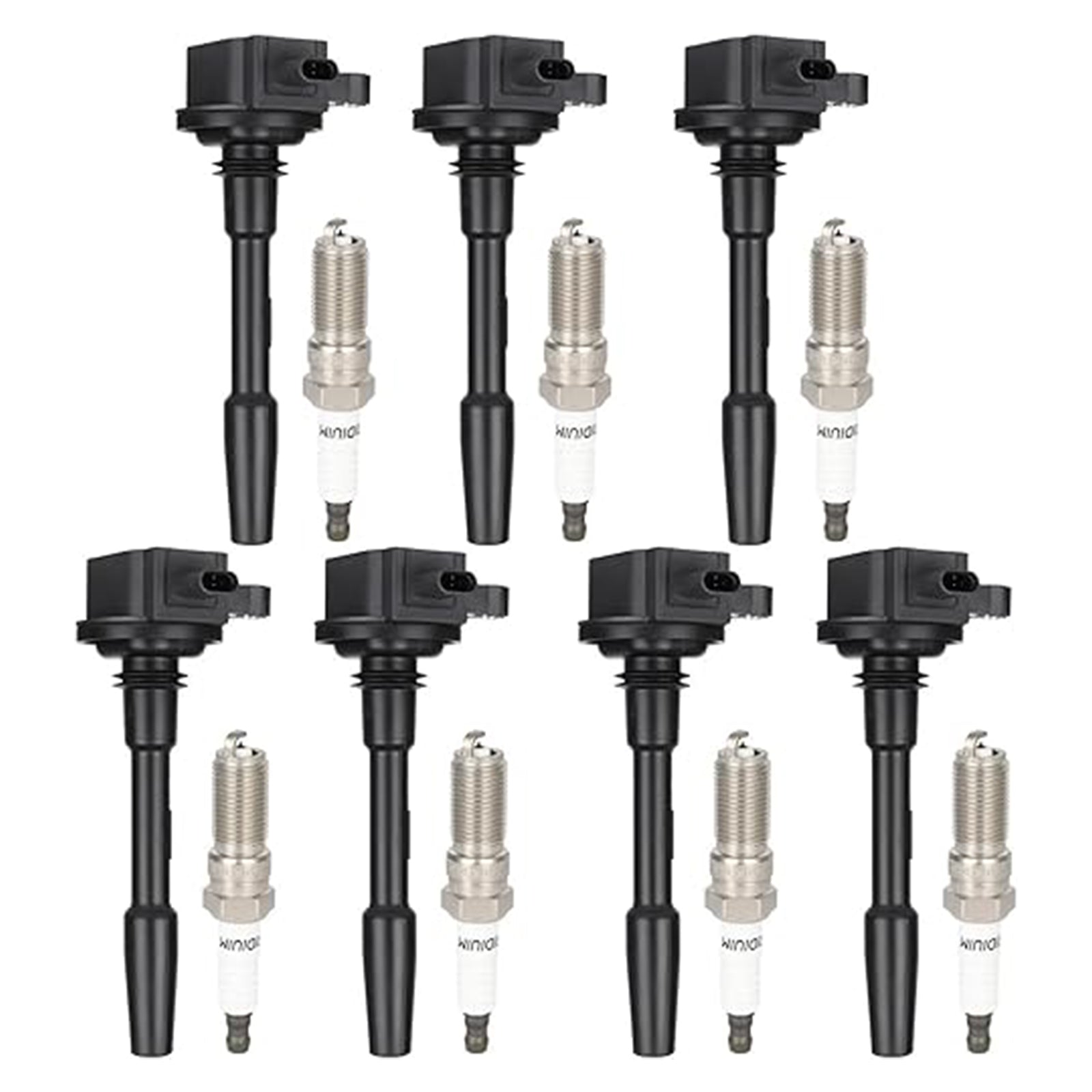7xIgnition Coils Spark Plugs UF835 For Ford F150 Truck V8 5.0L 2018-2021
