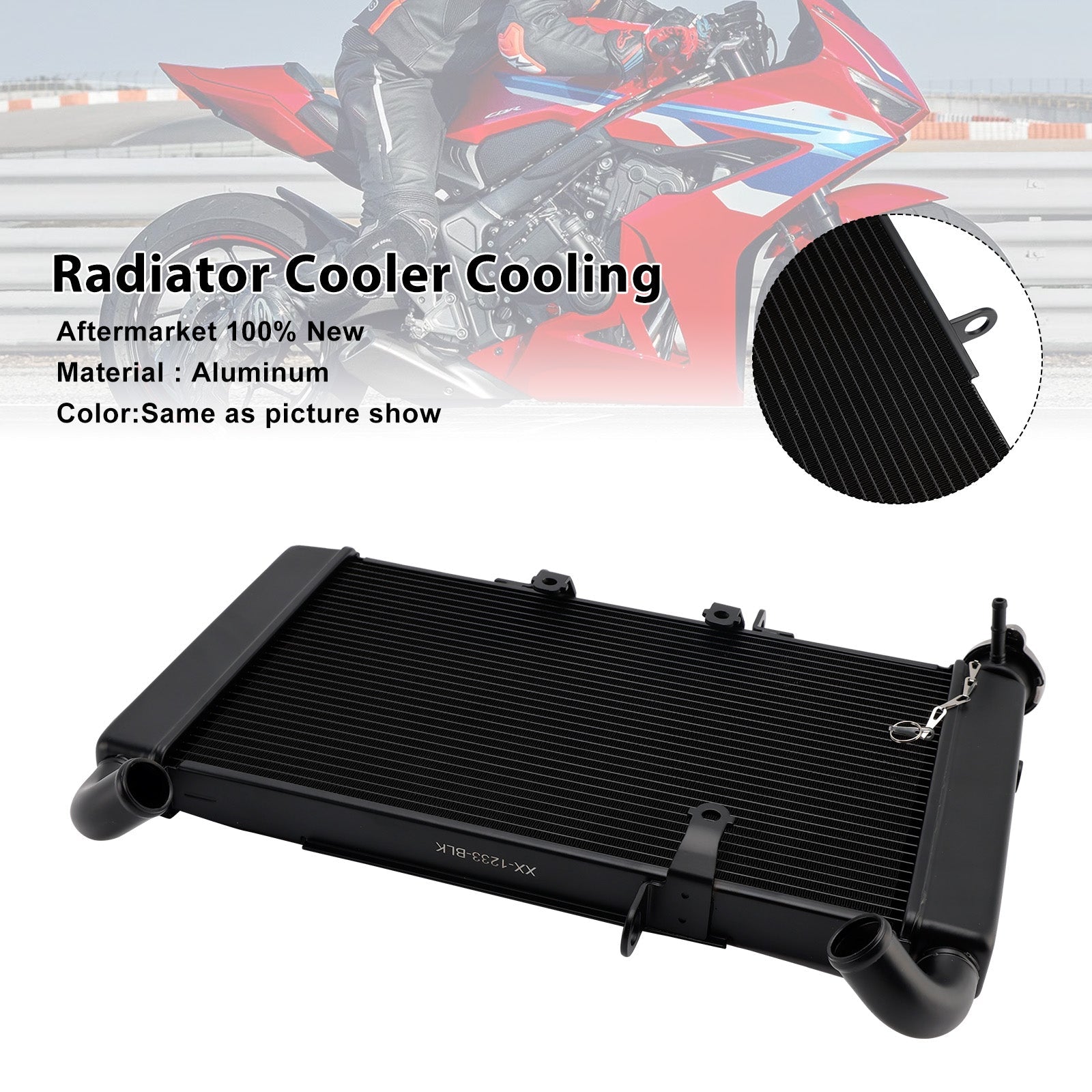2024-2025 HONDA CBR650R Radiator Cooling Engine Cooler