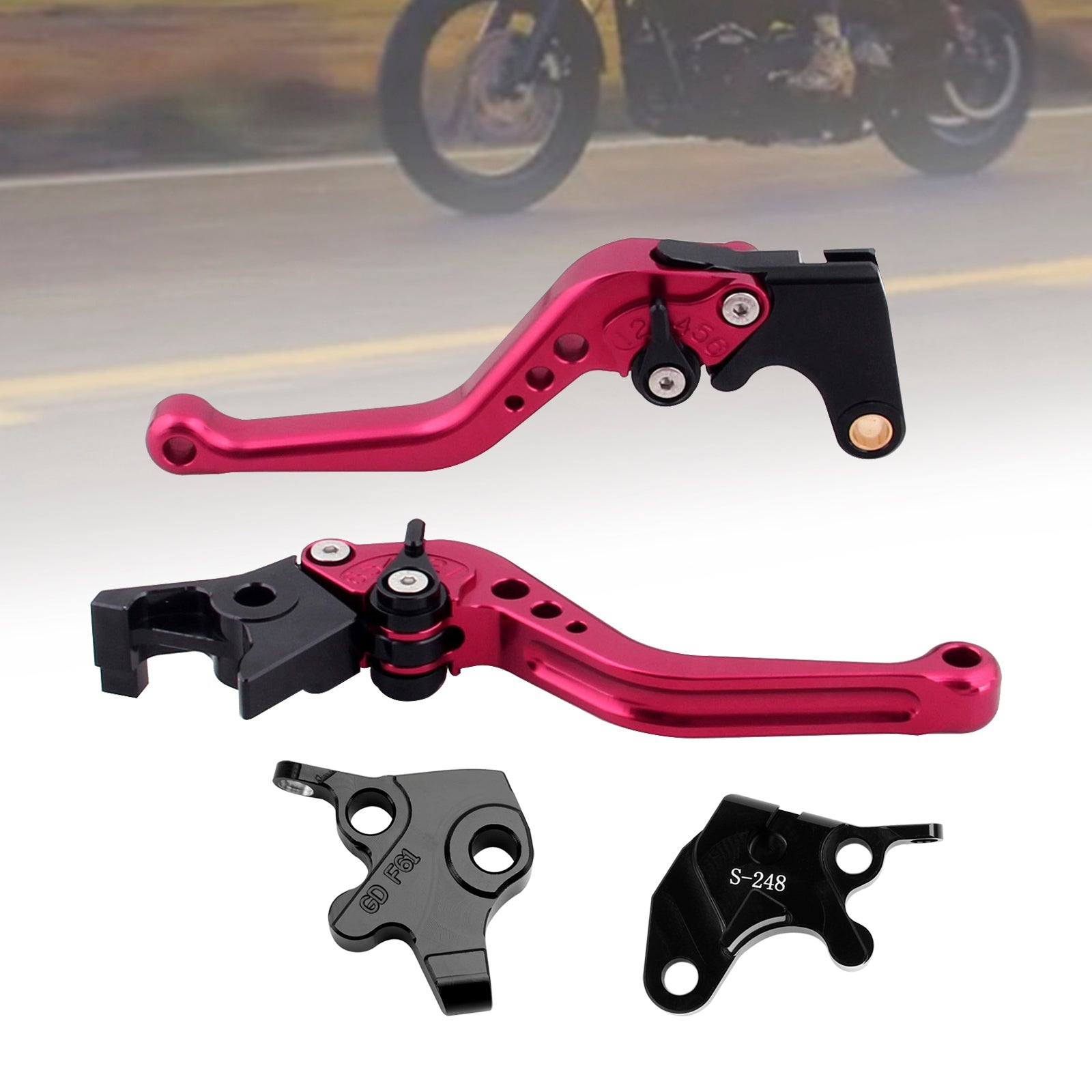 2008-2011 YAMAHA YZF R125 NEW Short Clutch Brake Lever