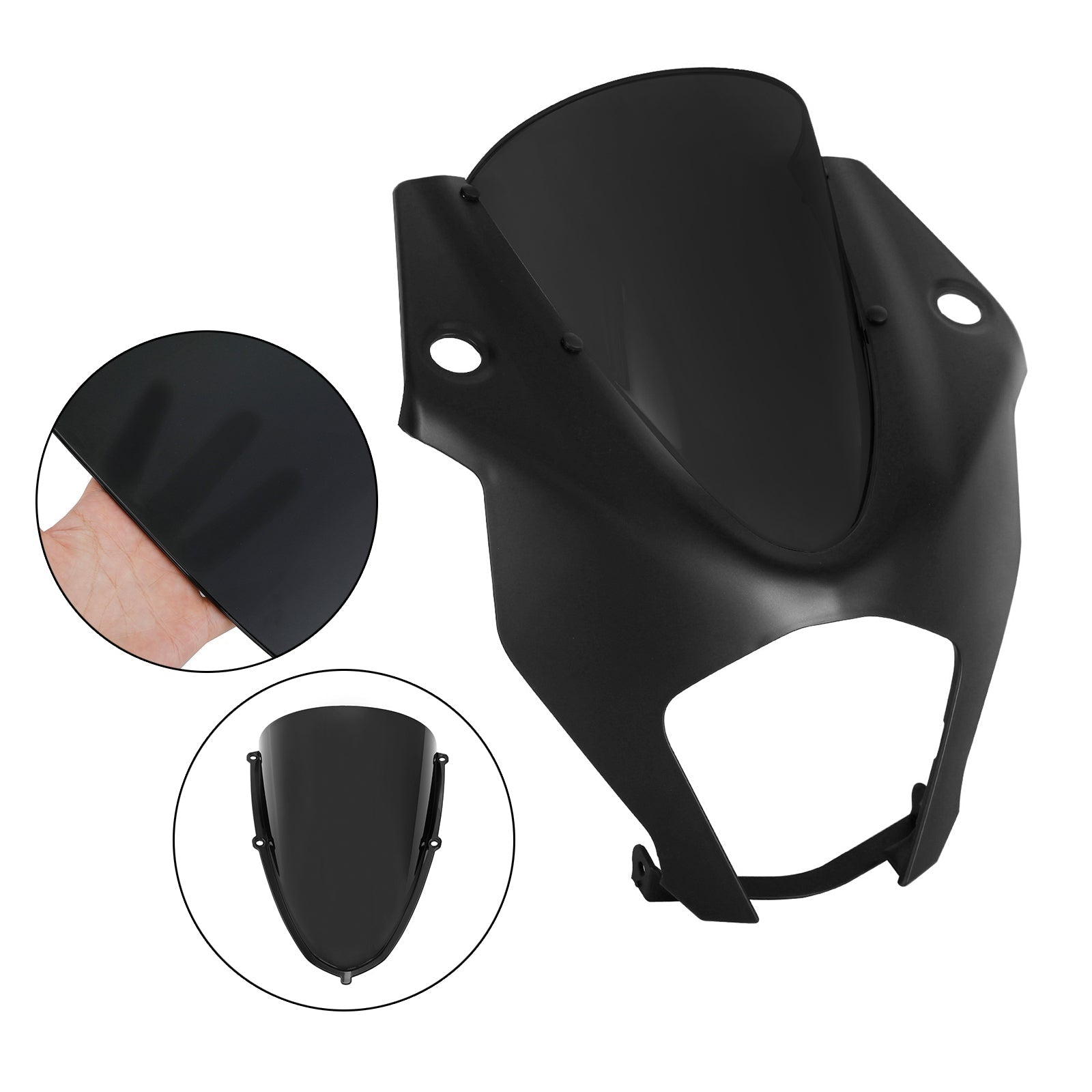 2022-2023 RC390 Windshield WindScreen Headlight Fairing Cover Generic
