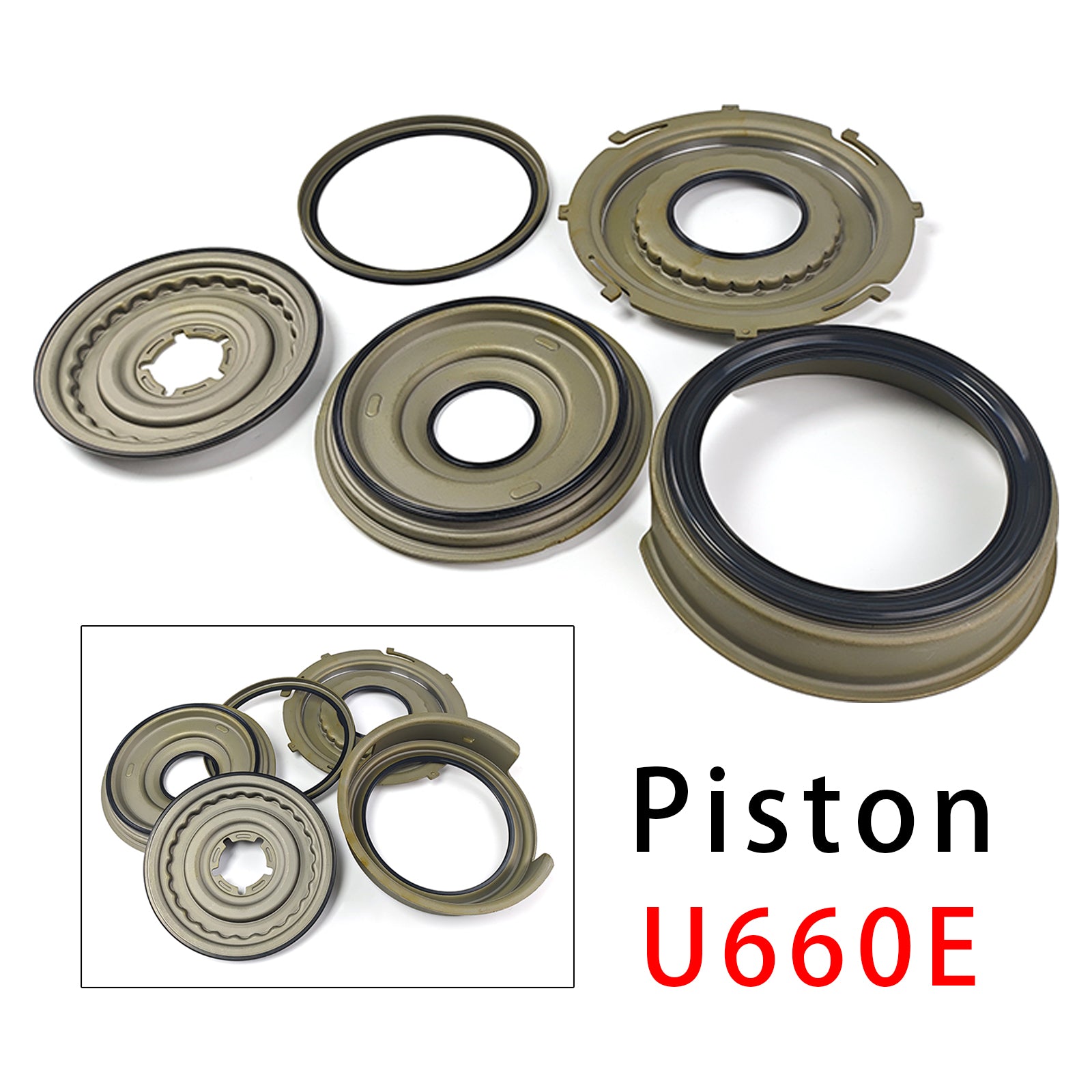 2007+ For Toyota U660E Automatic Transmission Bonded Piston Set Clutch Drum