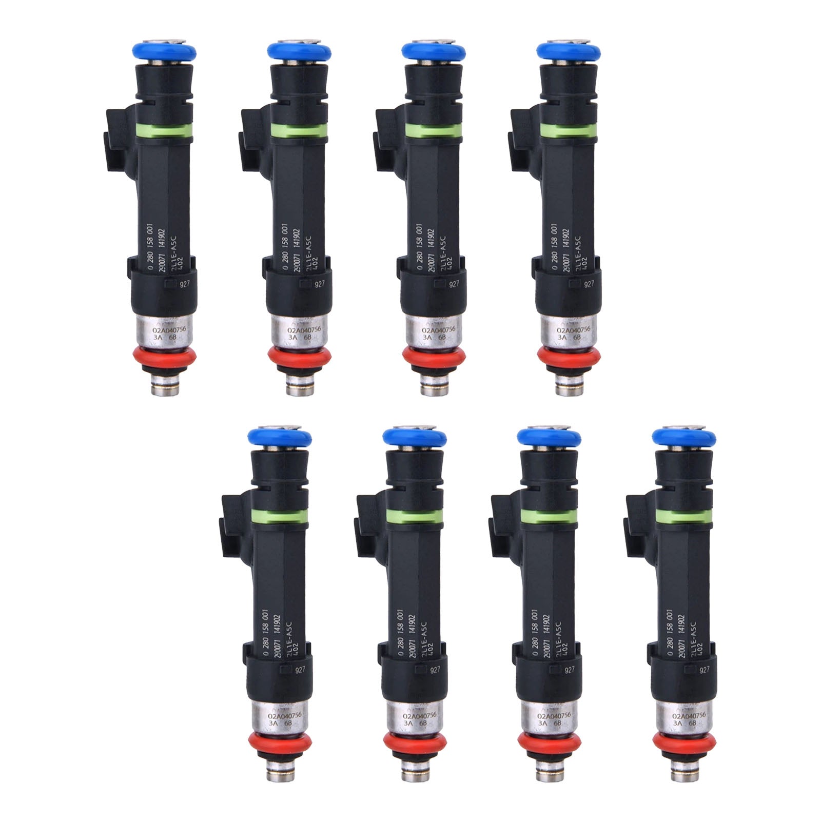 8Pcs Fuel Injector For Ford E-150 E-250 5.4L V8 2004-2009 0280158001
