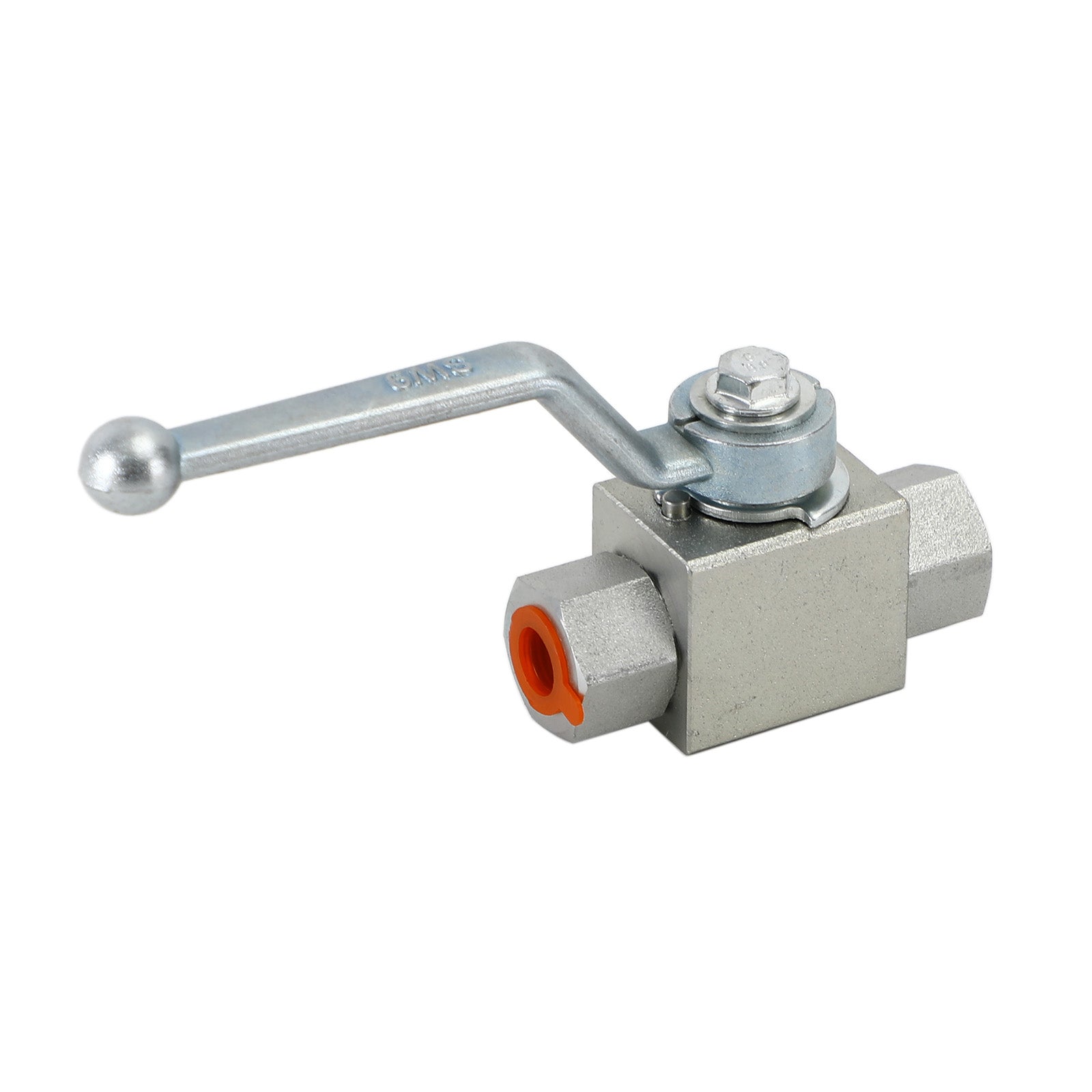 2 Way Hydraulic Ball Valve 1/4" NPT Female High Pressure Ball Valve, 1/4 DN06"