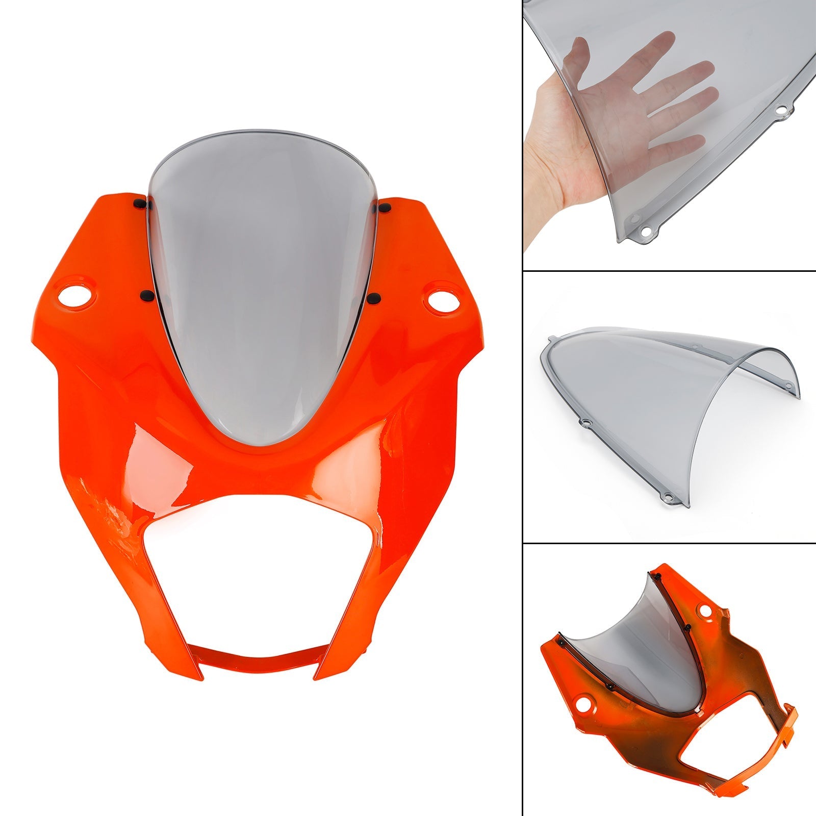 2022-2023 RC390 Windshield WindScreen Headlight Fairing Cover Generic
