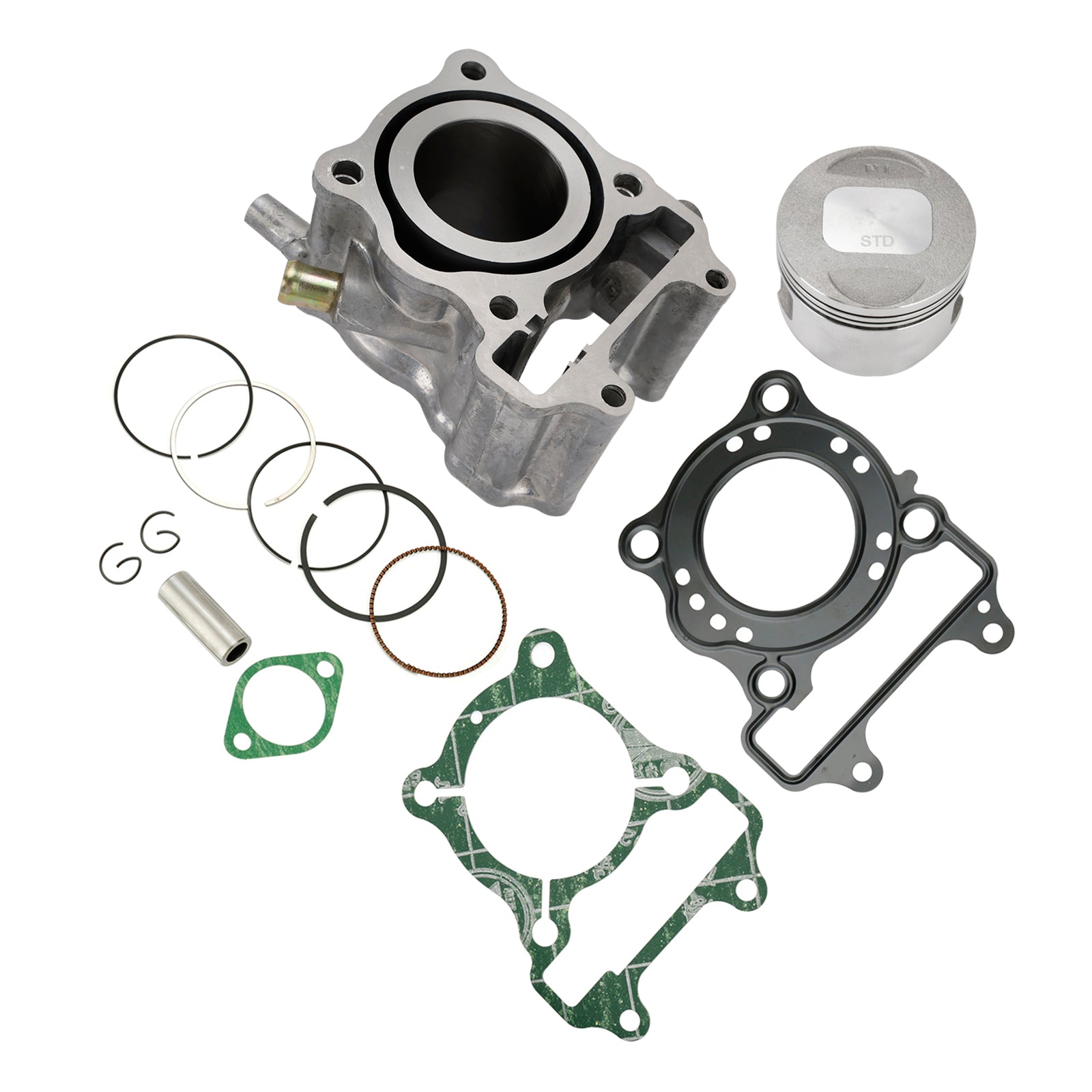 2005-2008 Honda SH 125 i (JF14A) 52.4mm Cylinder Barrel Piston Gasket Kit 12100-KGF-910