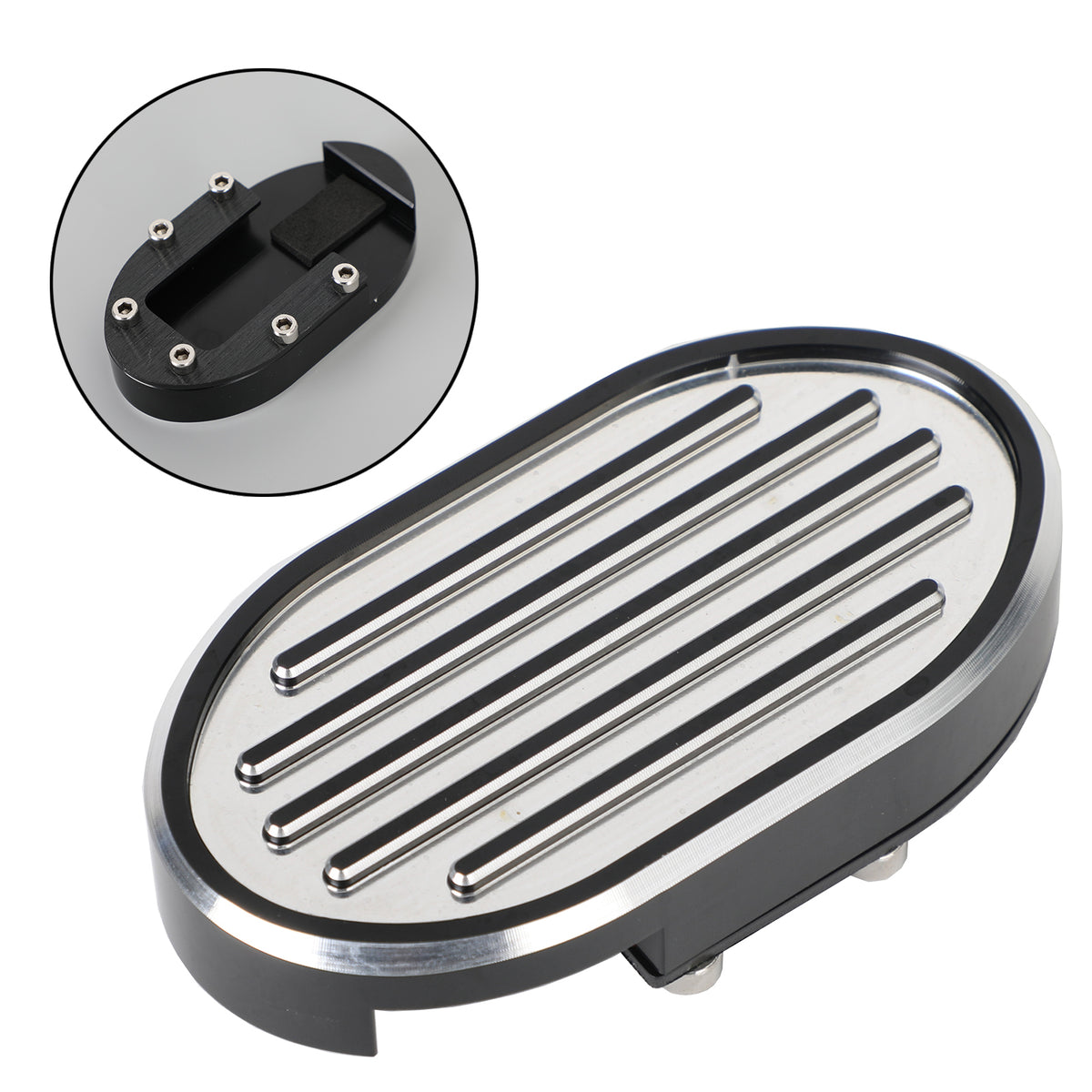 Extension Brake Foot Pedal Enlarger Pad Aluminium Silver For Xl 883 1200
