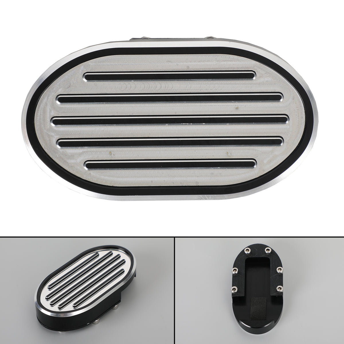 Extension Brake Foot Pedal Enlarger Pad Aluminium Silver For Xl 883 1200