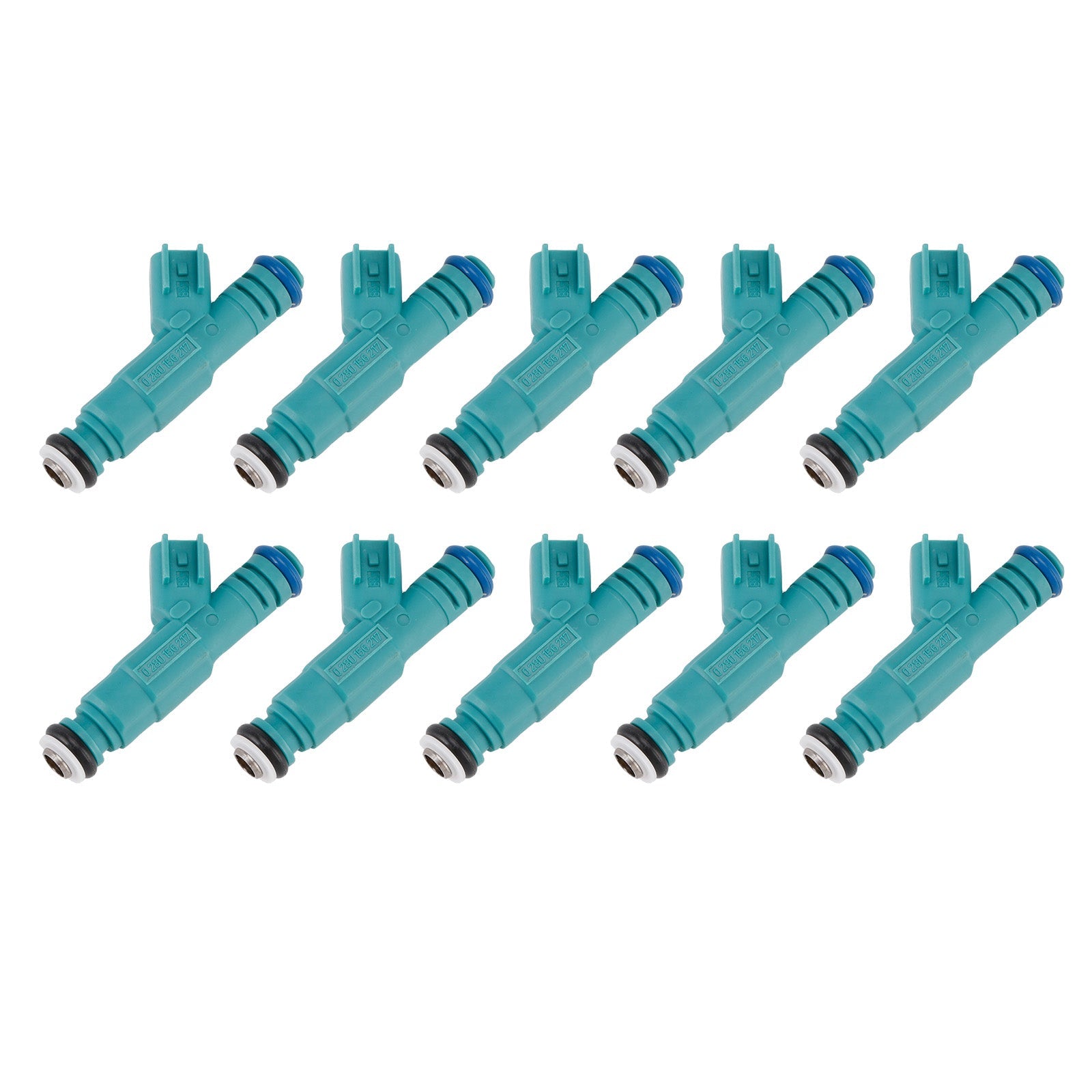 10Pcs Fuel Injector For Ford E-350 E-450 Super Duty 2004-2009 0280156217