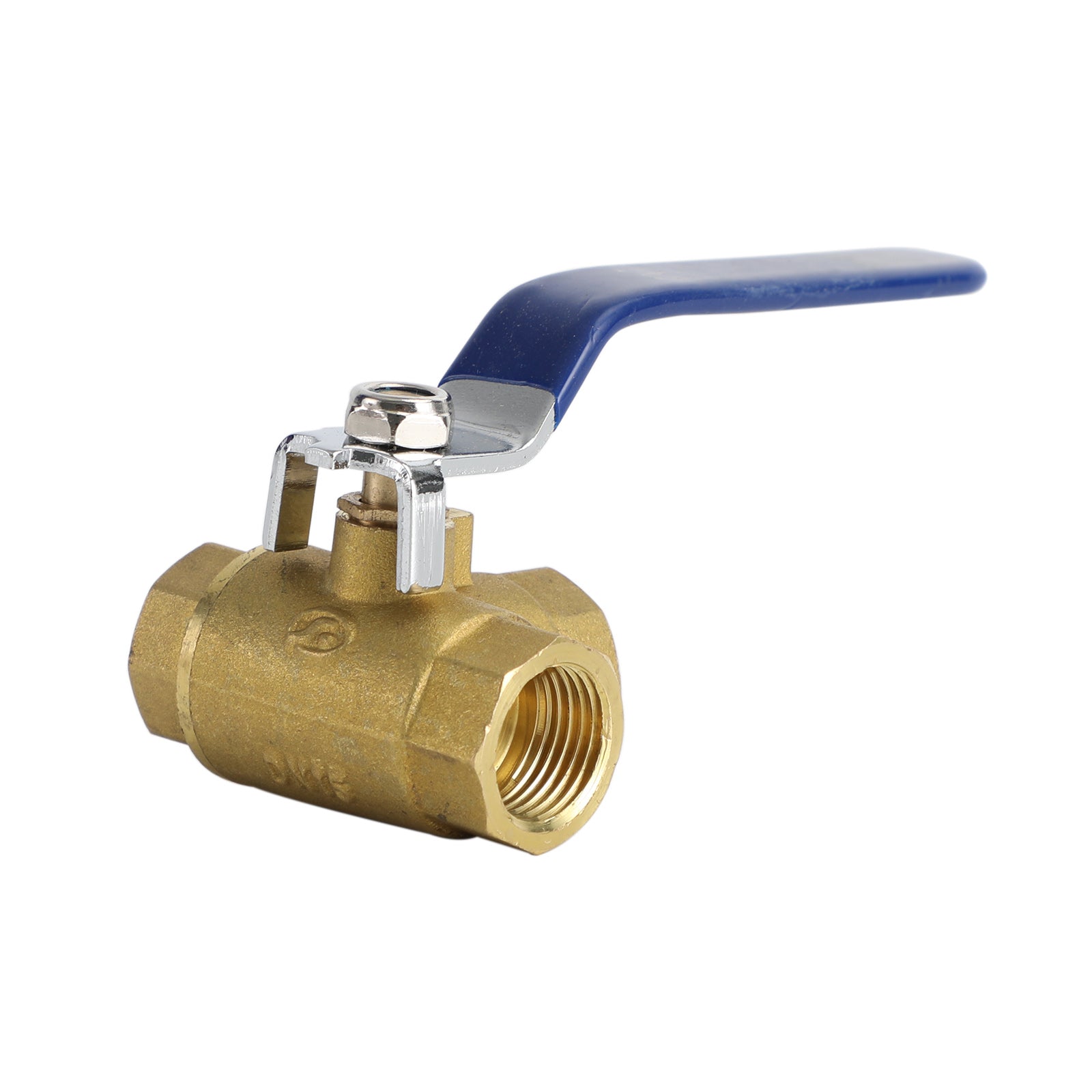 G1/2" 3 Way Ball Valve Three T Port Brass Female Type For Water Oil And Gas