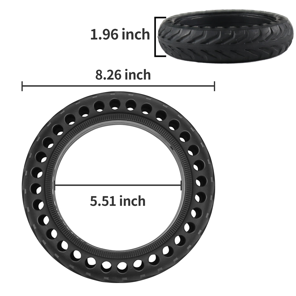 2×8.5“solid Electric Scooters Tires W/3 Tools For Xiaomi m365 gotrax gxl/XR