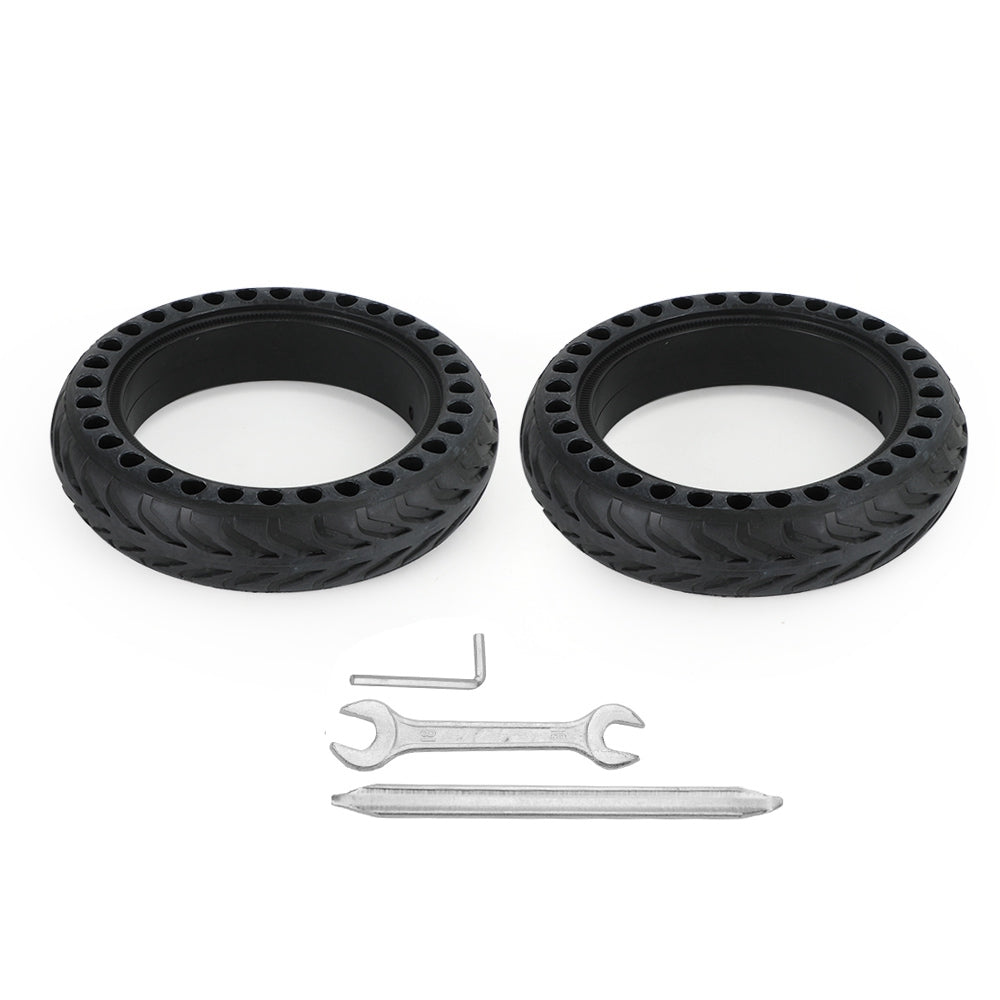 2×8.5“solid Electric Scooters Tires W/3 Tools For Xiaomi m365 gotrax gxl/XR