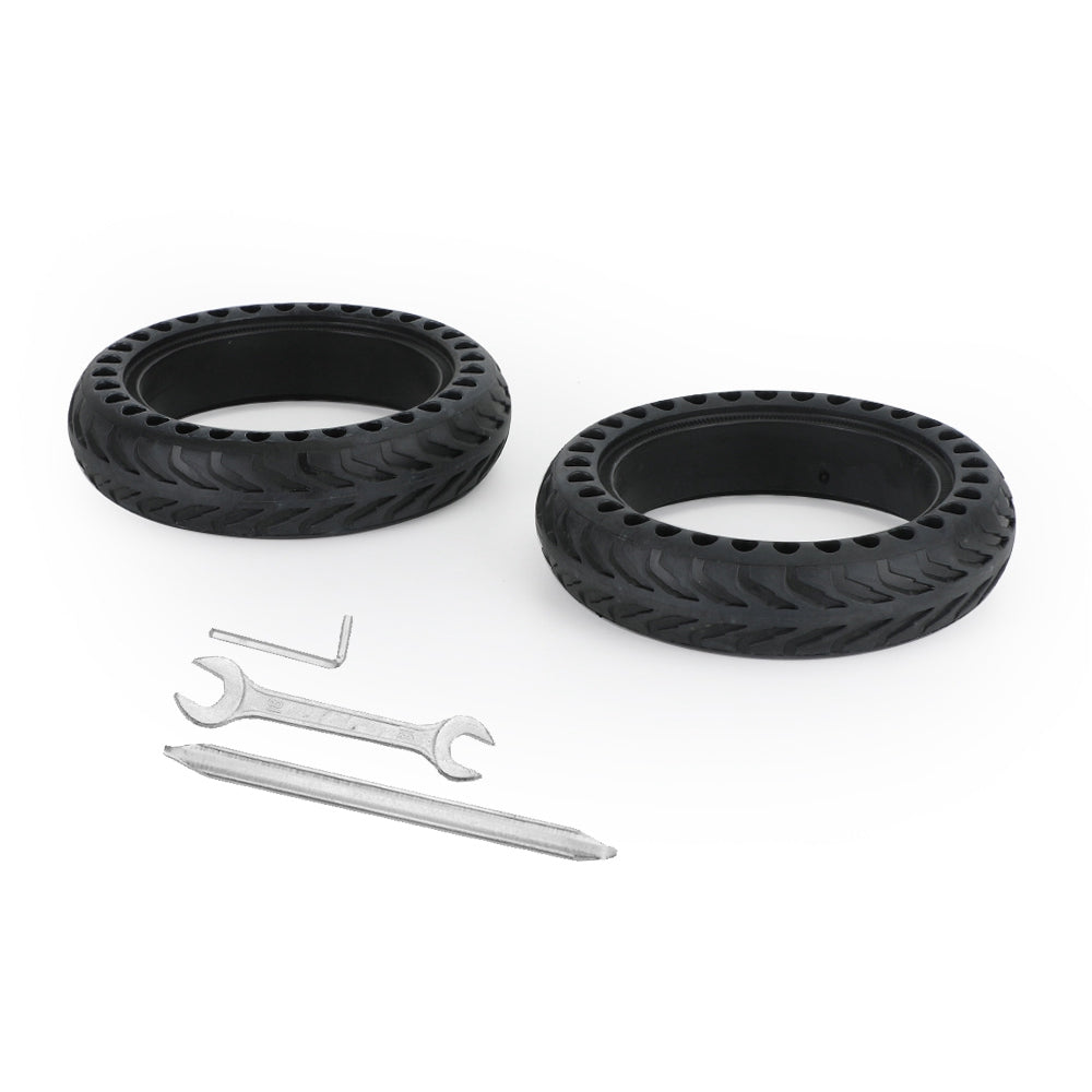 2×8.5“solid Electric Scooters Tires W/3 Tools For Xiaomi m365 gotrax gxl/XR