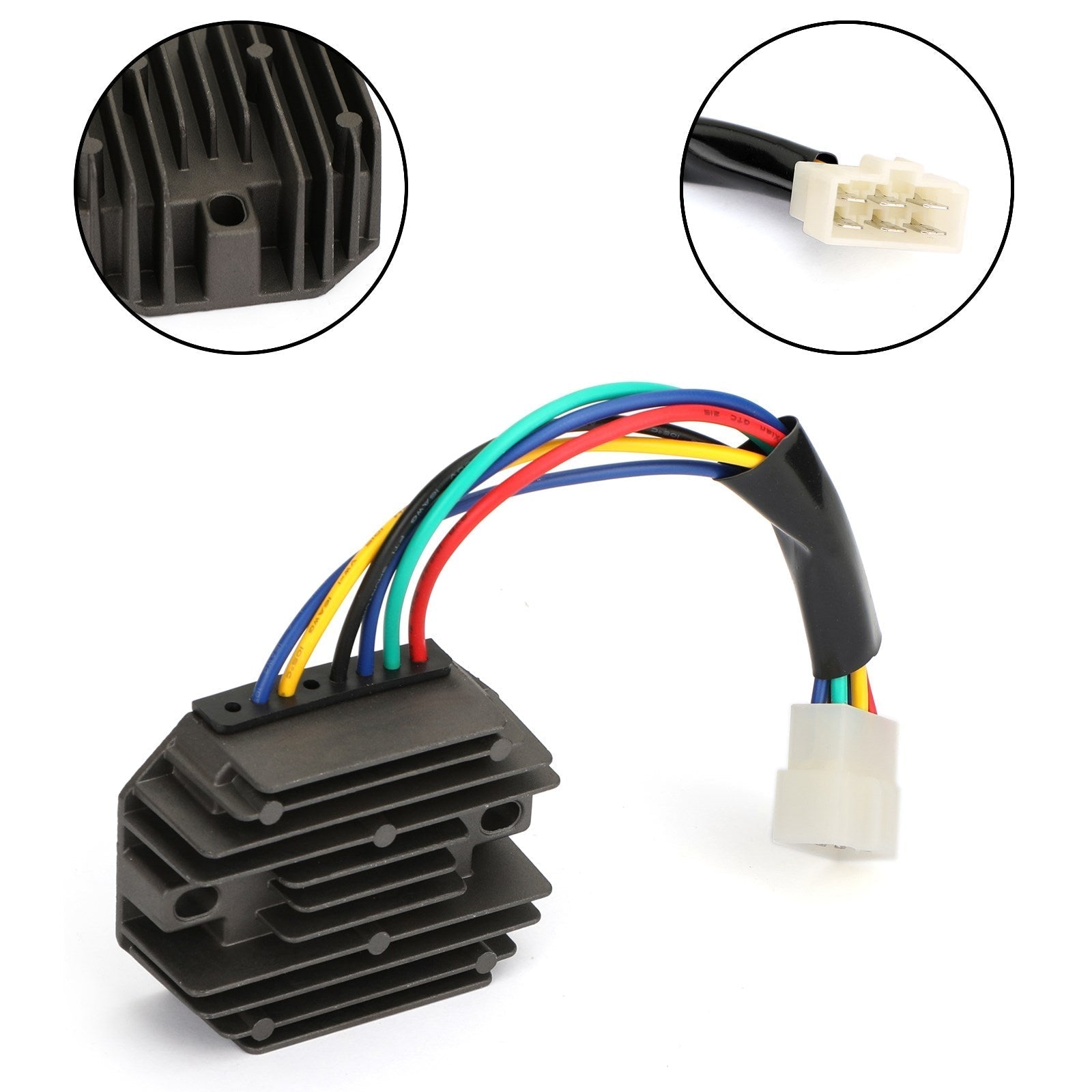 Voltage Regulator Rectifier Fit For John Deere M807915 4110 Yanmar 20Hp Dsl All Generic