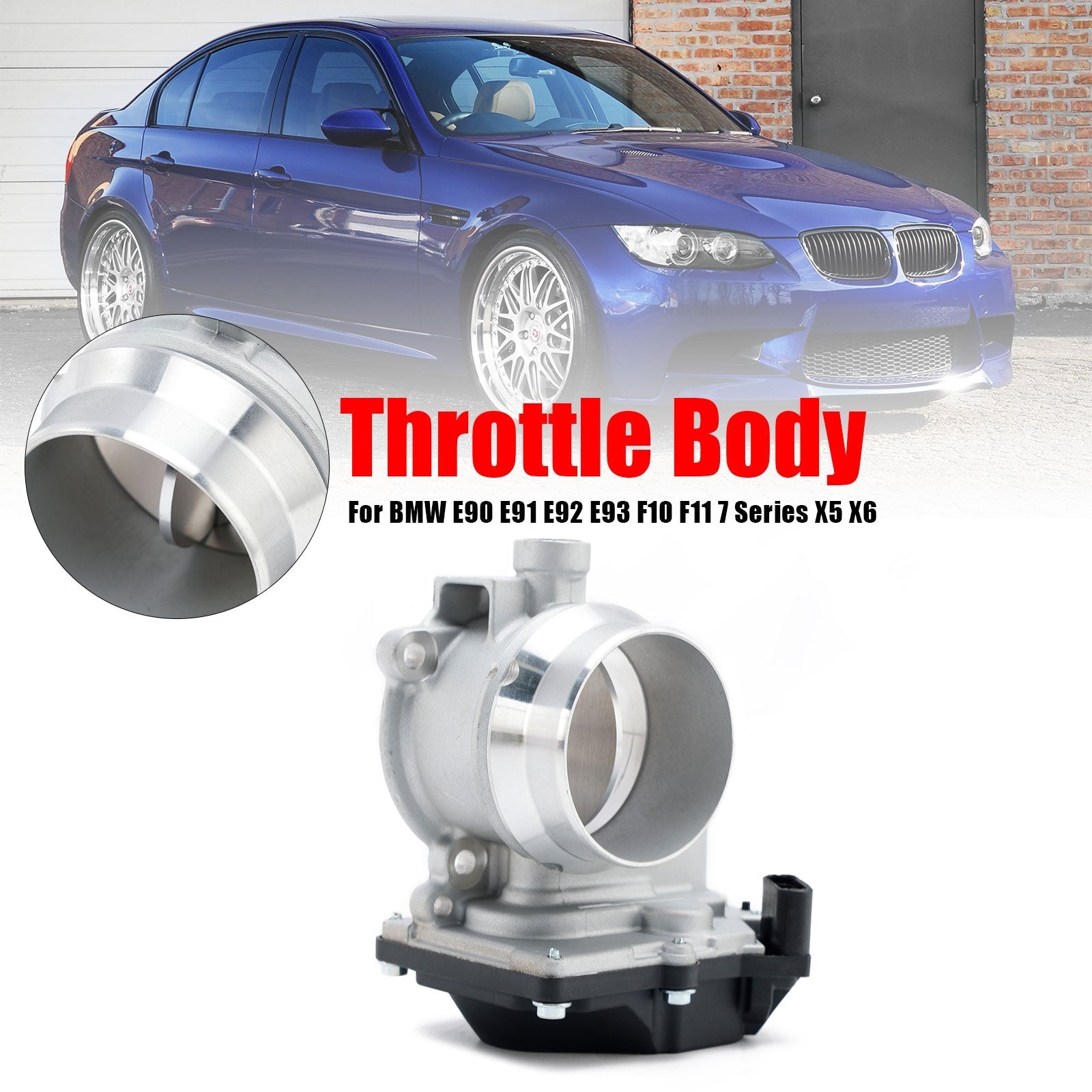 2008-2010 BMW E92 330xd 3.0L N57 D30 A Coupe Throttle Body 13547806231