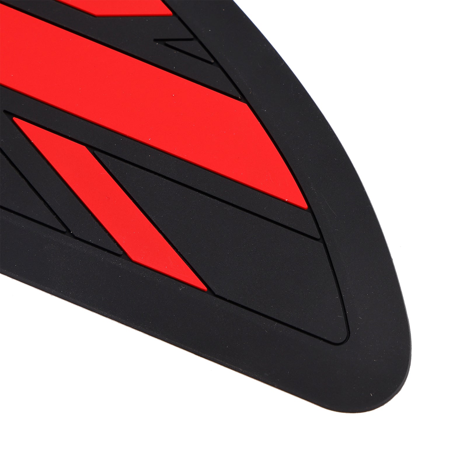 Gas Tank Knee Pads - Union Jack - Red - Retro Cafe Racer Tank Pads Protectors