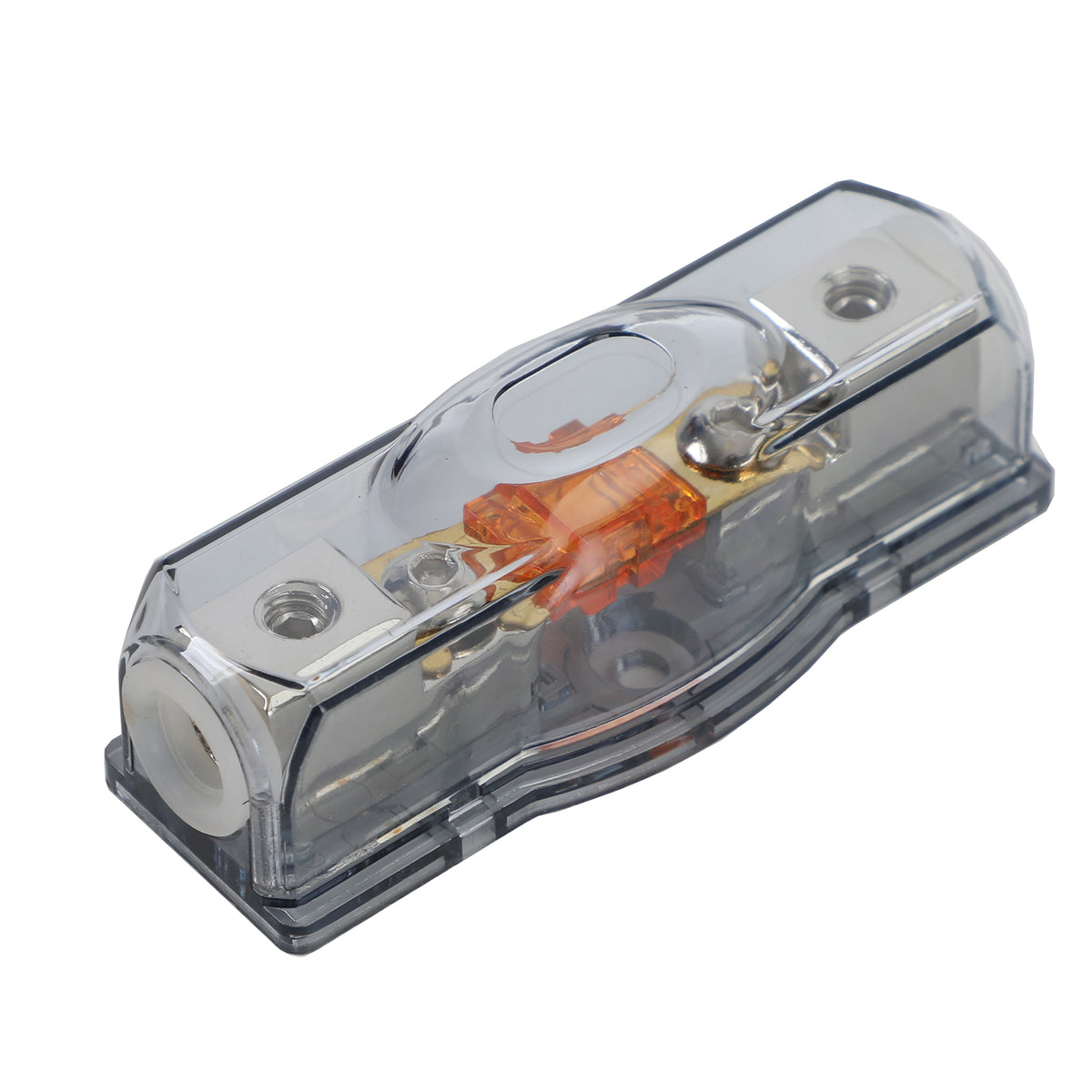 Car Audio 150 A Inline Mini ANL Fuse Holder Block 4/8 GA IN 4/8 GA OUT with Fuse
