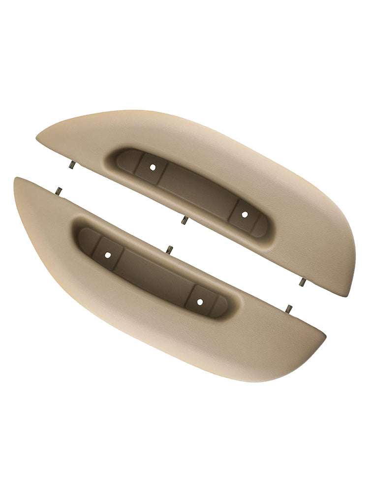 2PCS Door Armrest Pull Handle Cover For Chevy GMC Savana Van 1996-2002 Tan