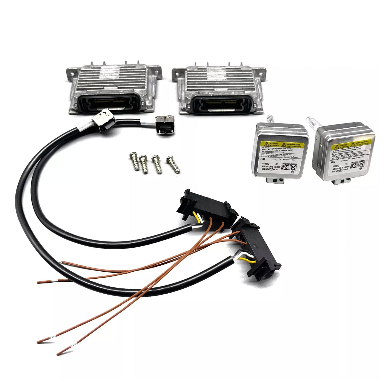 2013-2016 xenon headlights of: GMC Acadia 2x Xenon Ballast & HID D3S Light Bulb Wire Kit Control Unit 13503432