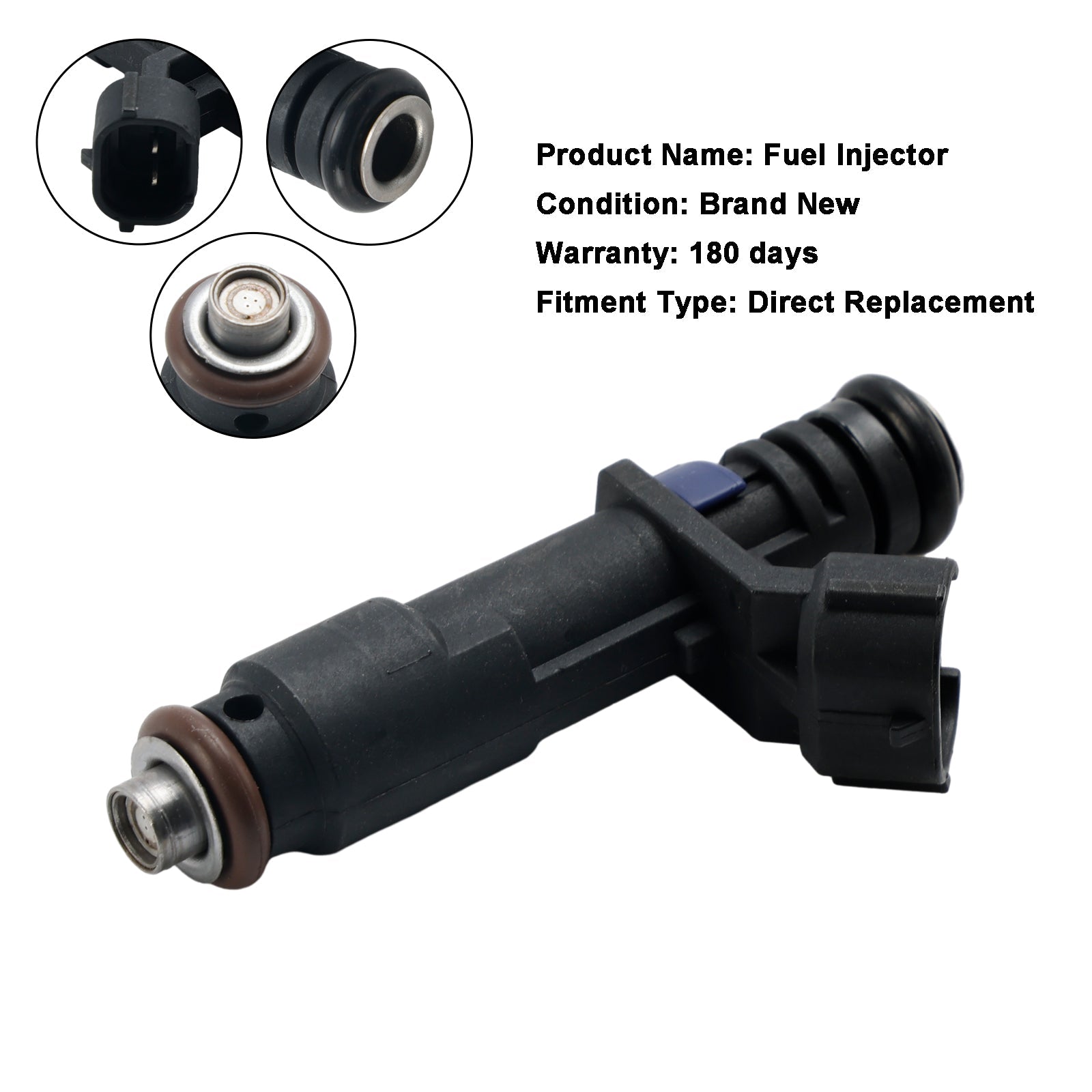 2006.12-2014.12 SKODA FABIA II (542) 1.2L Fuel Injector 03D906031G Generic