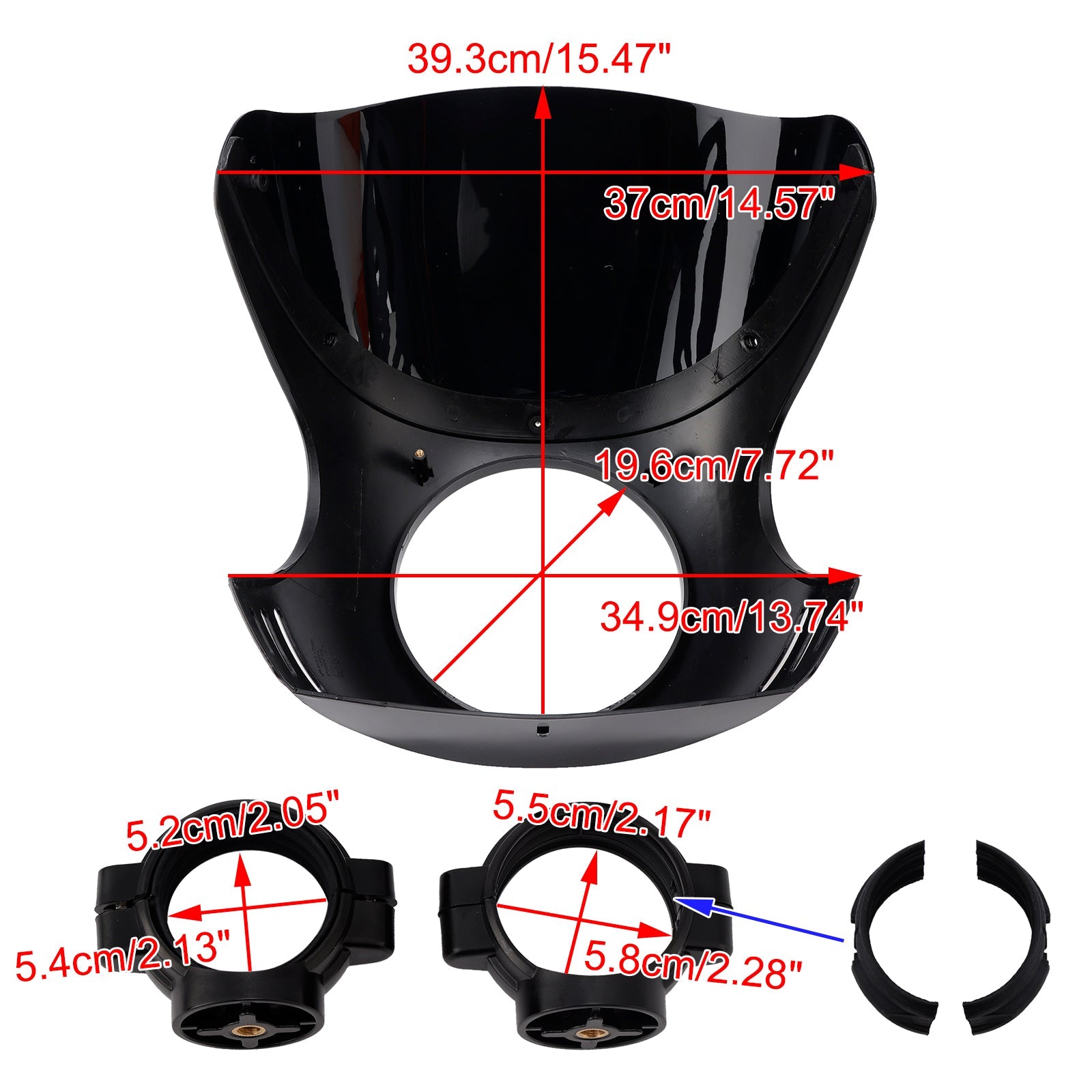 2014-2024 for BMW R NINE T Windshield WindScreen