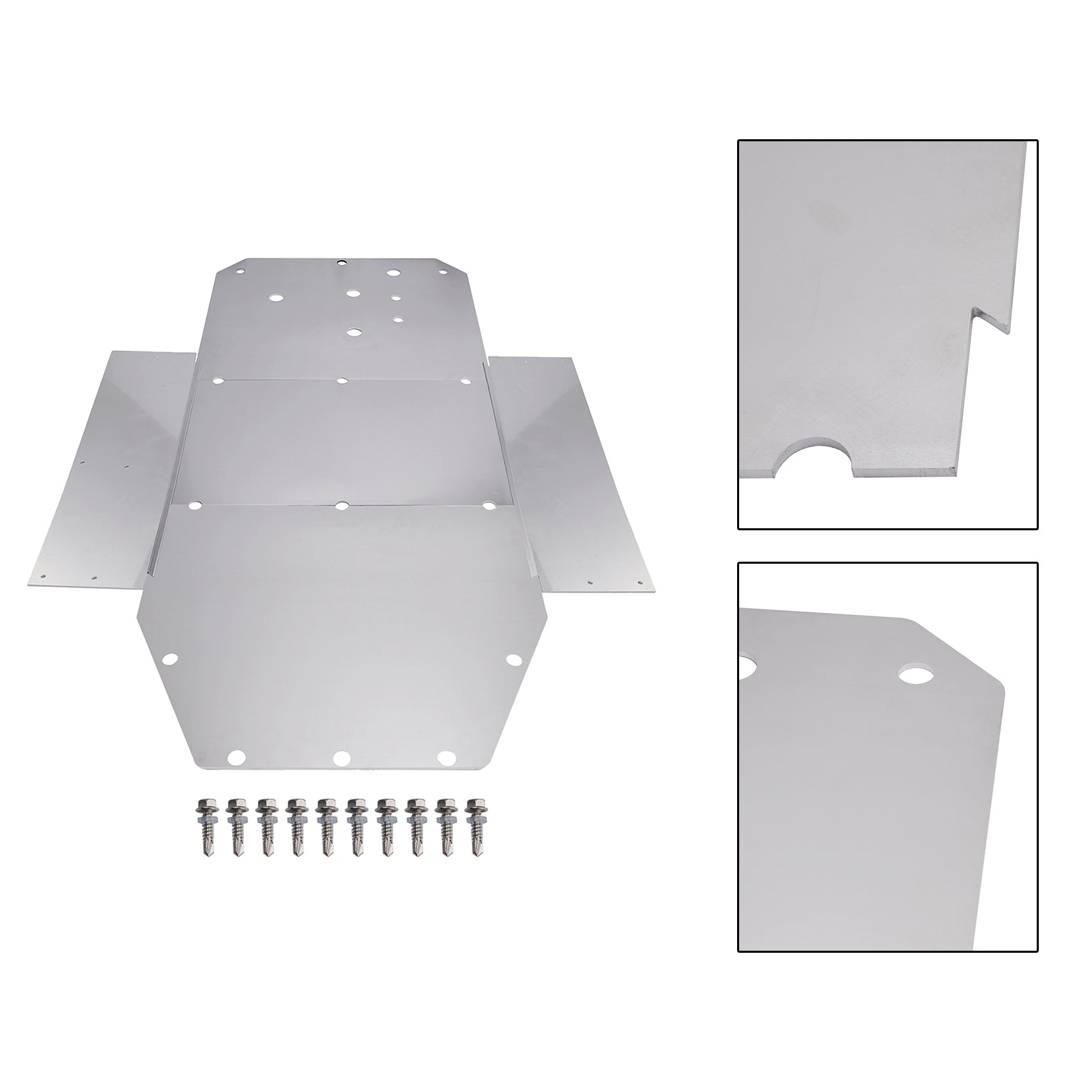2008-2014 Polaris RZR 800 Aluminum Skid Plate Chassis Protector