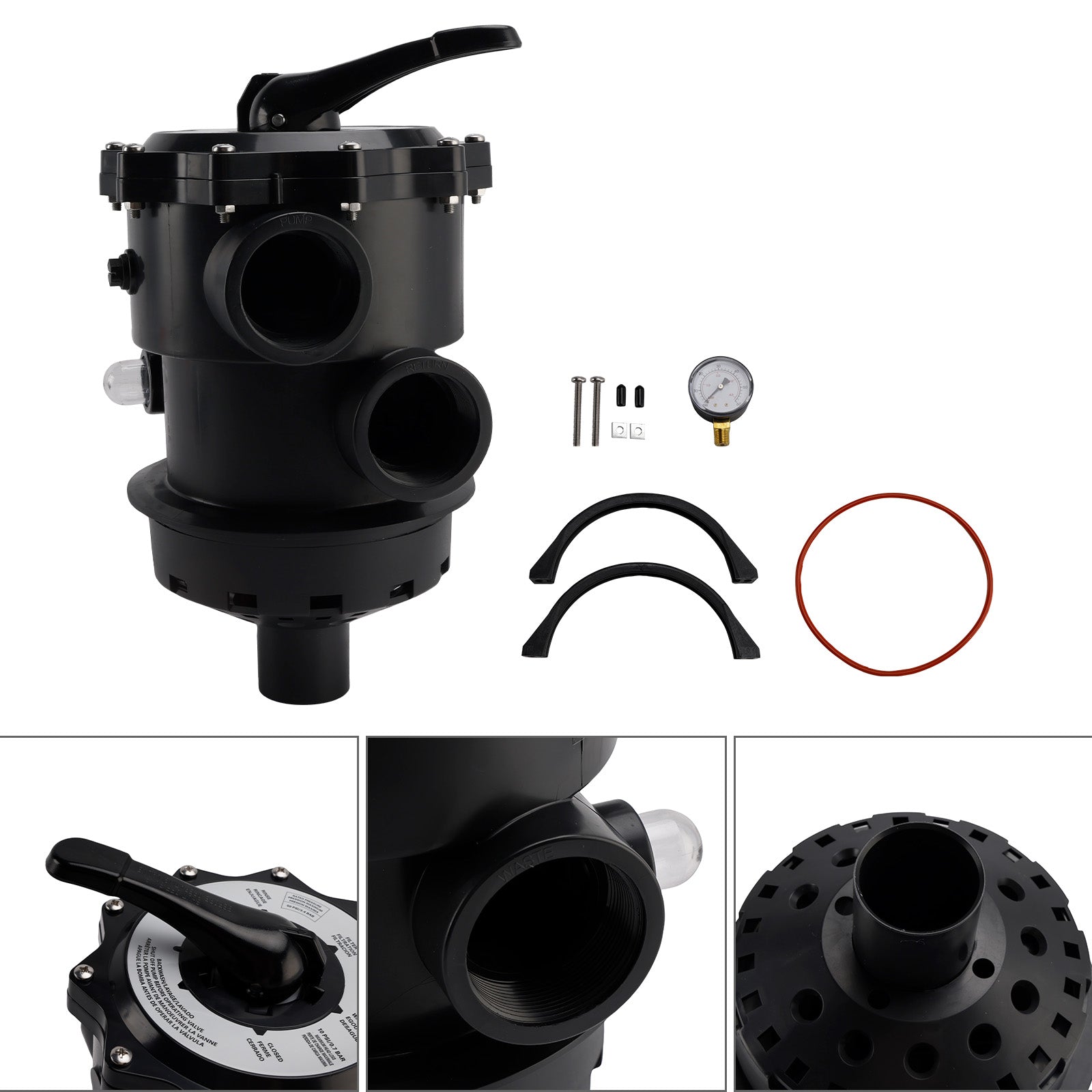 SP071620T VariFlo Top-Mount Multiport Valve for Hayward Pro Series S S310T2