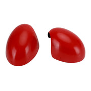 2 x Red Mirror Covers for MINI Cooper R55 R56 R57 High Quality