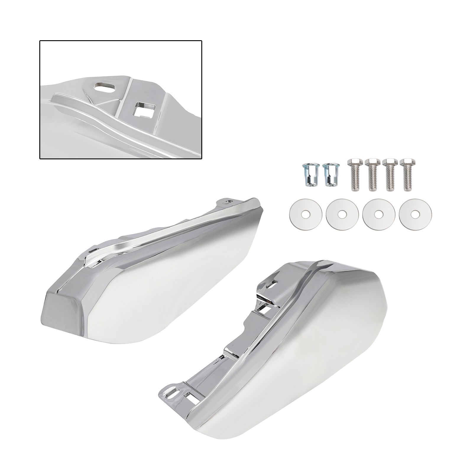 2023-2024 Touring CVO Street Glide Road Glide Mid-Frame Air Heat Deflector